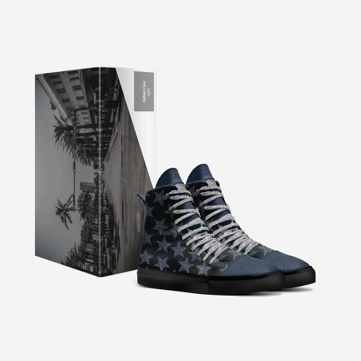 Autism Crew custom made in Italy shoes by Trēsha Judson | Box view