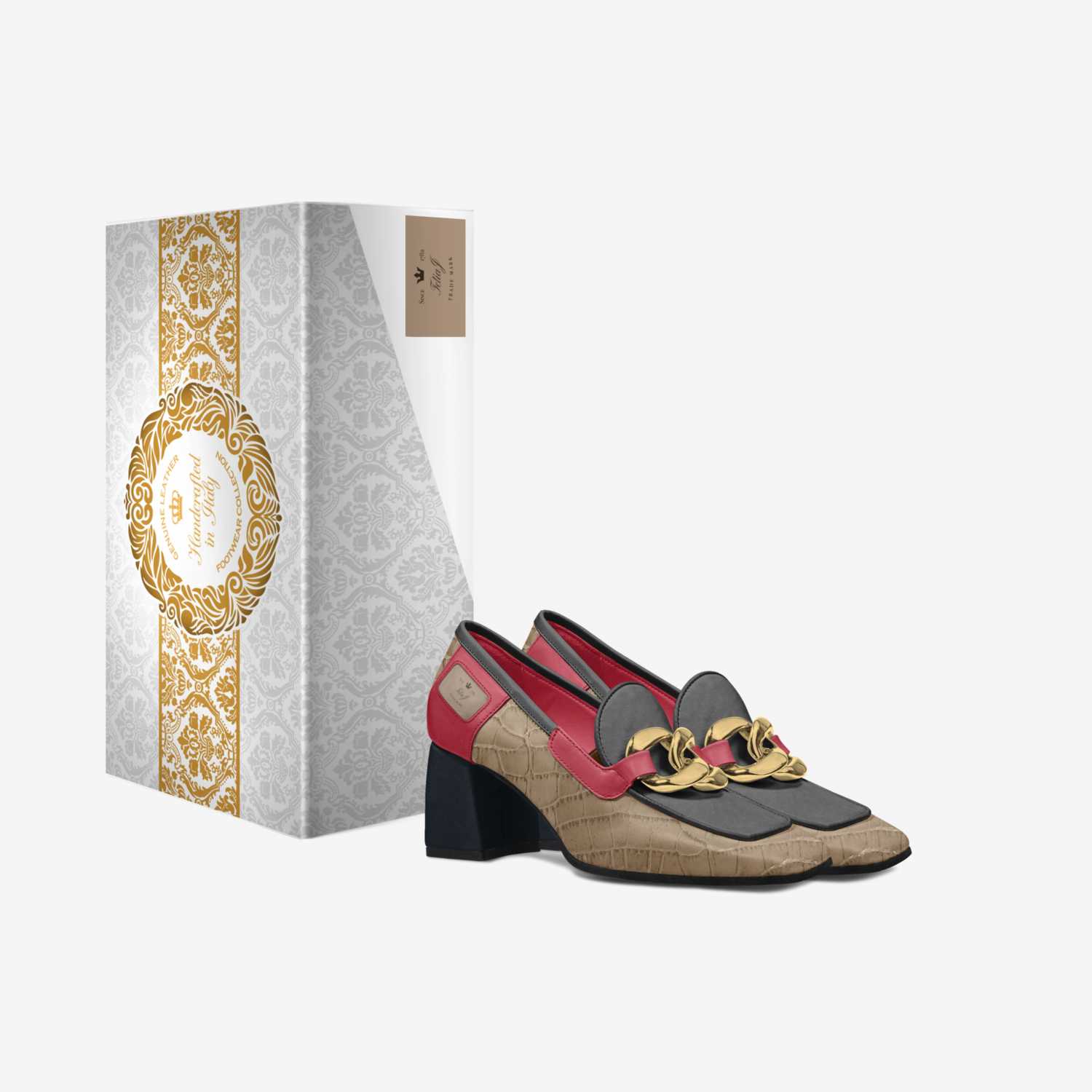 TetiaJ custom made in Italy shoes by Dr. Letitia Scott Jackson | Box view