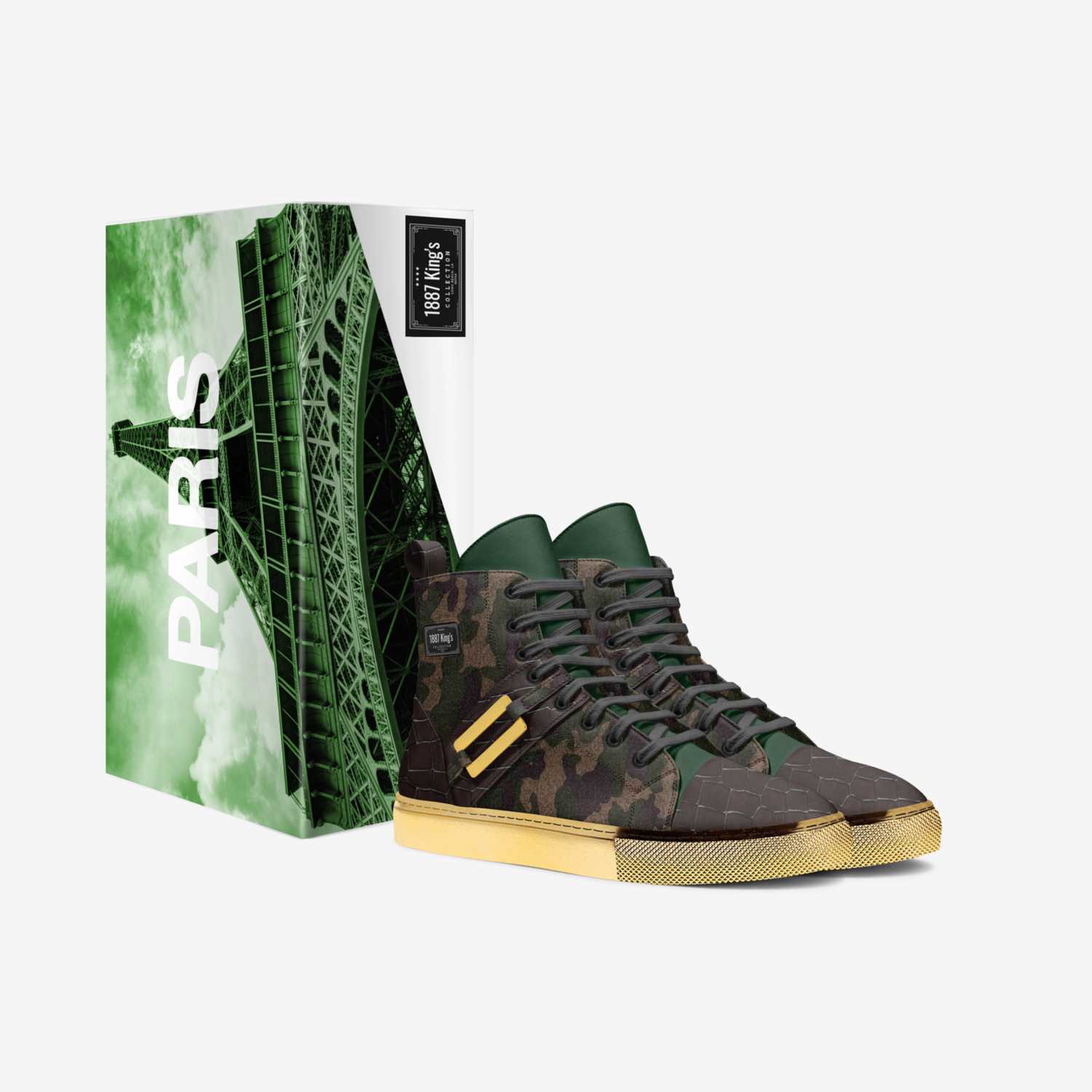 1887 King's  custom made in Italy shoes by Shockercapino The Don | Box view