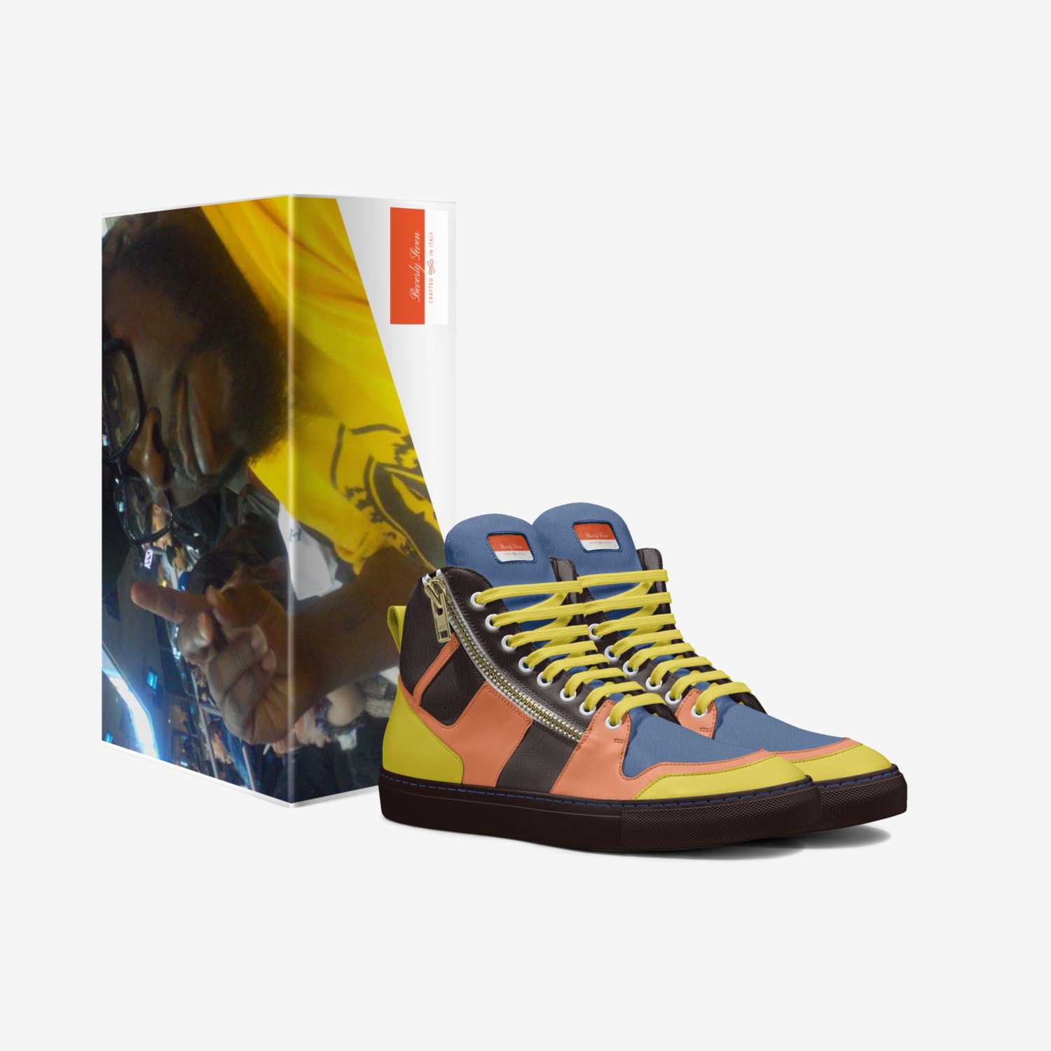 Beverly Seven custom made in Italy shoes by Lamar Ward | Box view