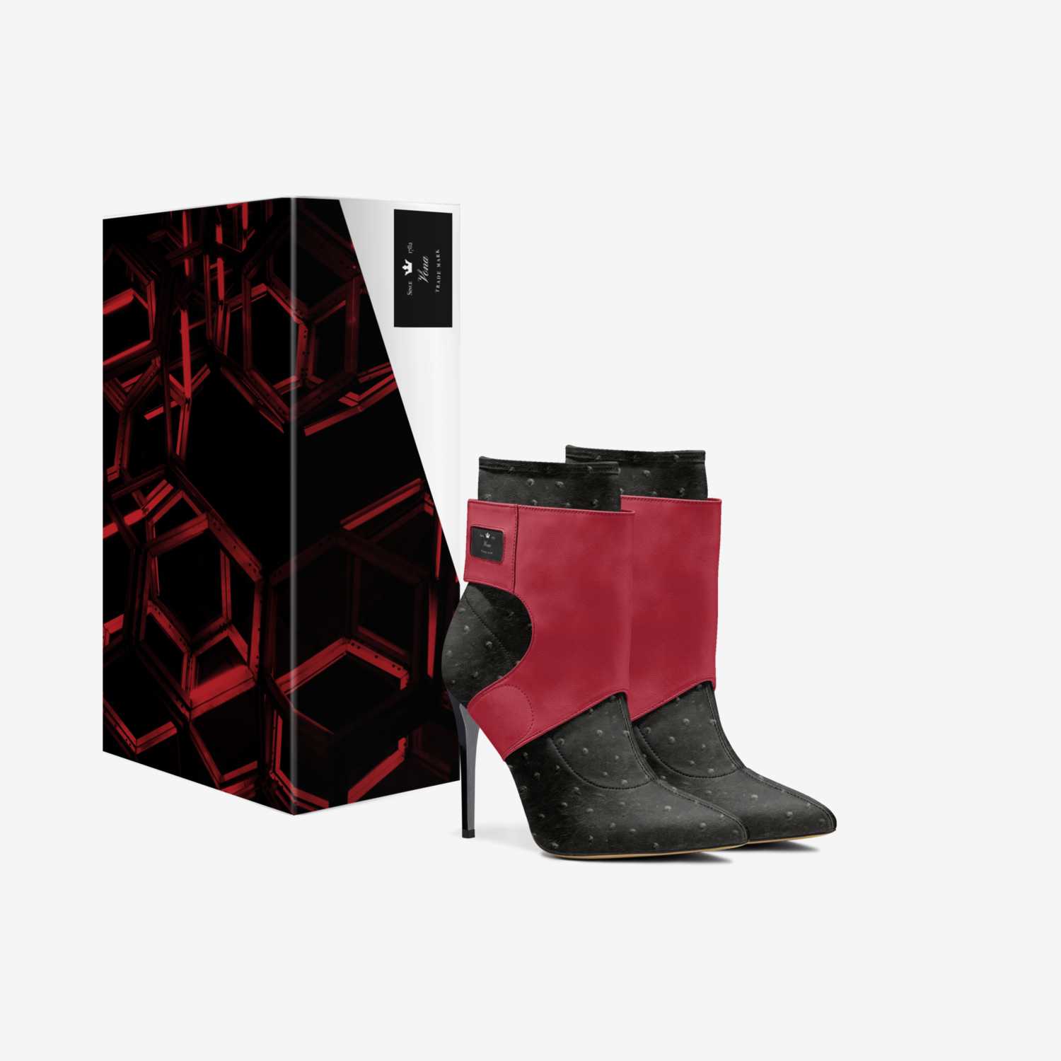 Vona custom made in Italy shoes by Prema Newman | Box view
