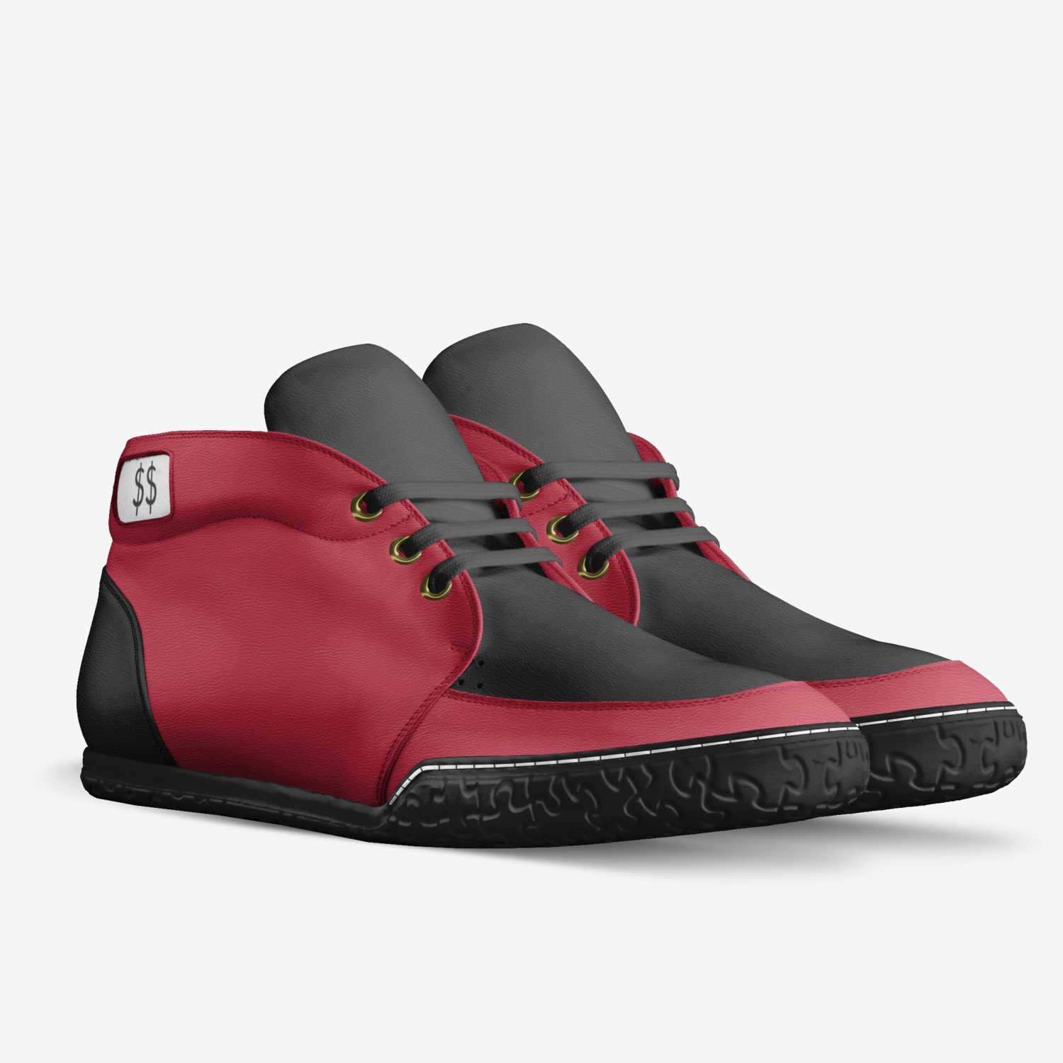 D factory custom made in Italy shoes by Danielle O'Connor | Double view