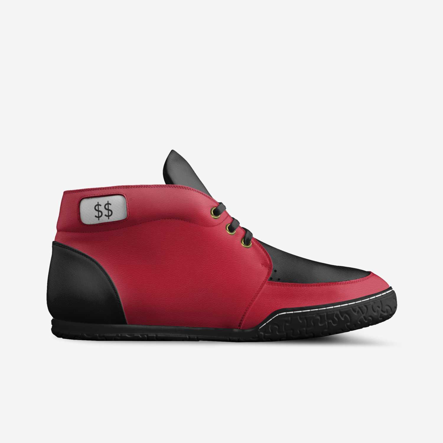 D factory custom made in Italy shoes by Danielle O'Connor | Side view