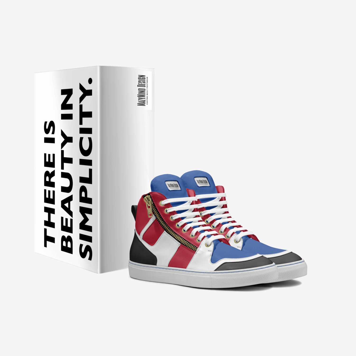 MazyMind Design custom made in Italy shoes by Angela Sprinkle | Box view