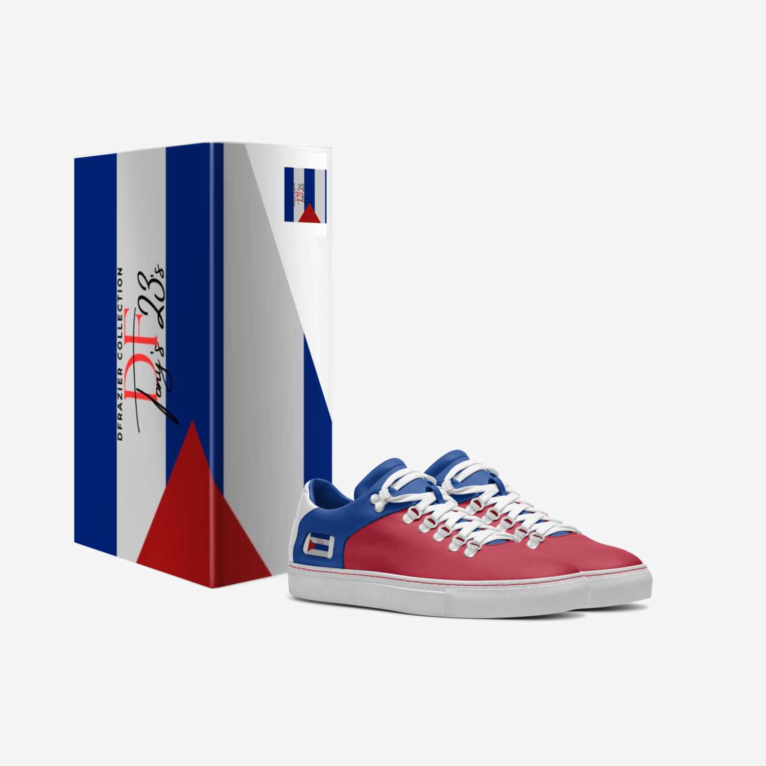 Tony 23 custom made in Italy shoes by Davern Frazier | Box view
