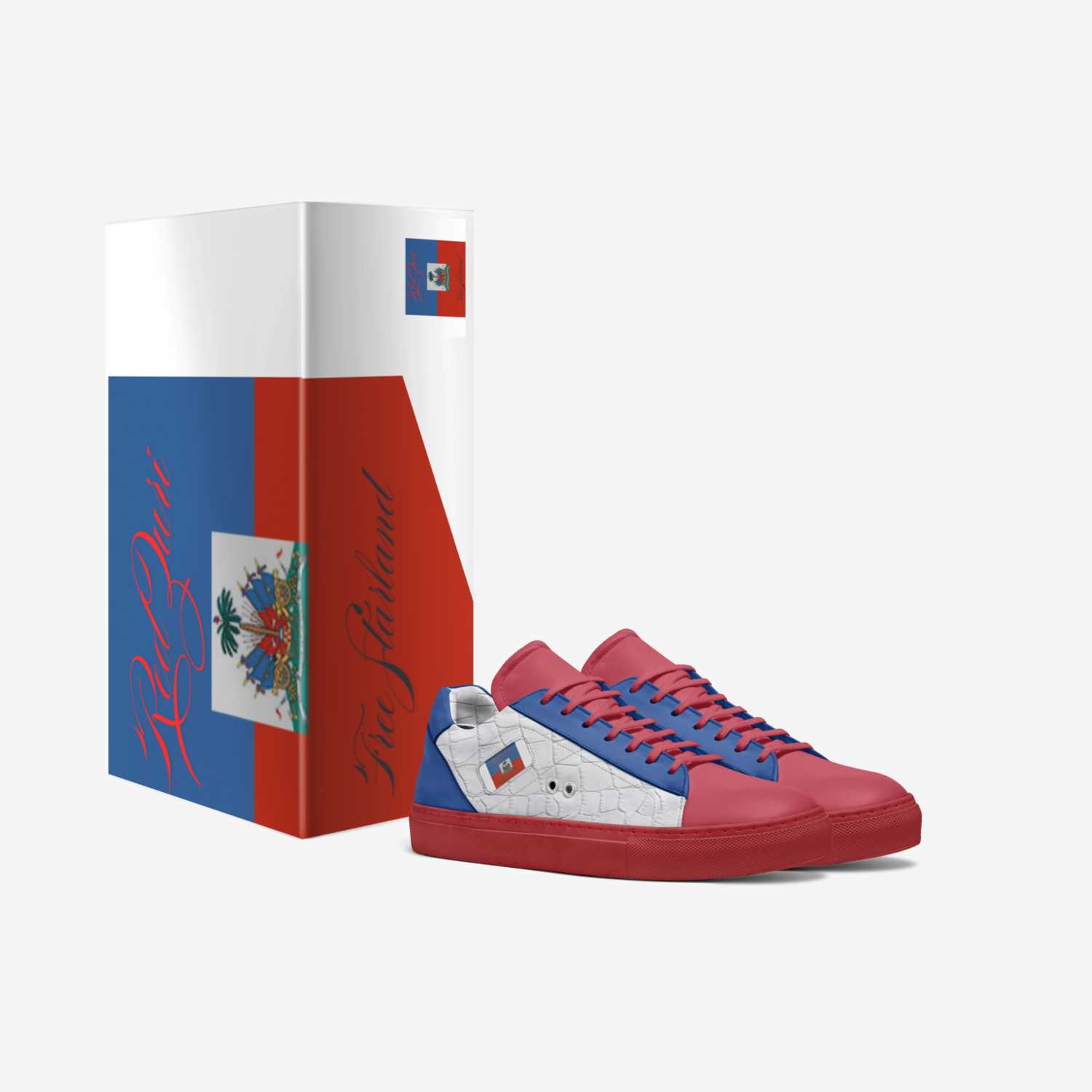 D'Namar custom made in Italy shoes by Davern Frazier | Box view
