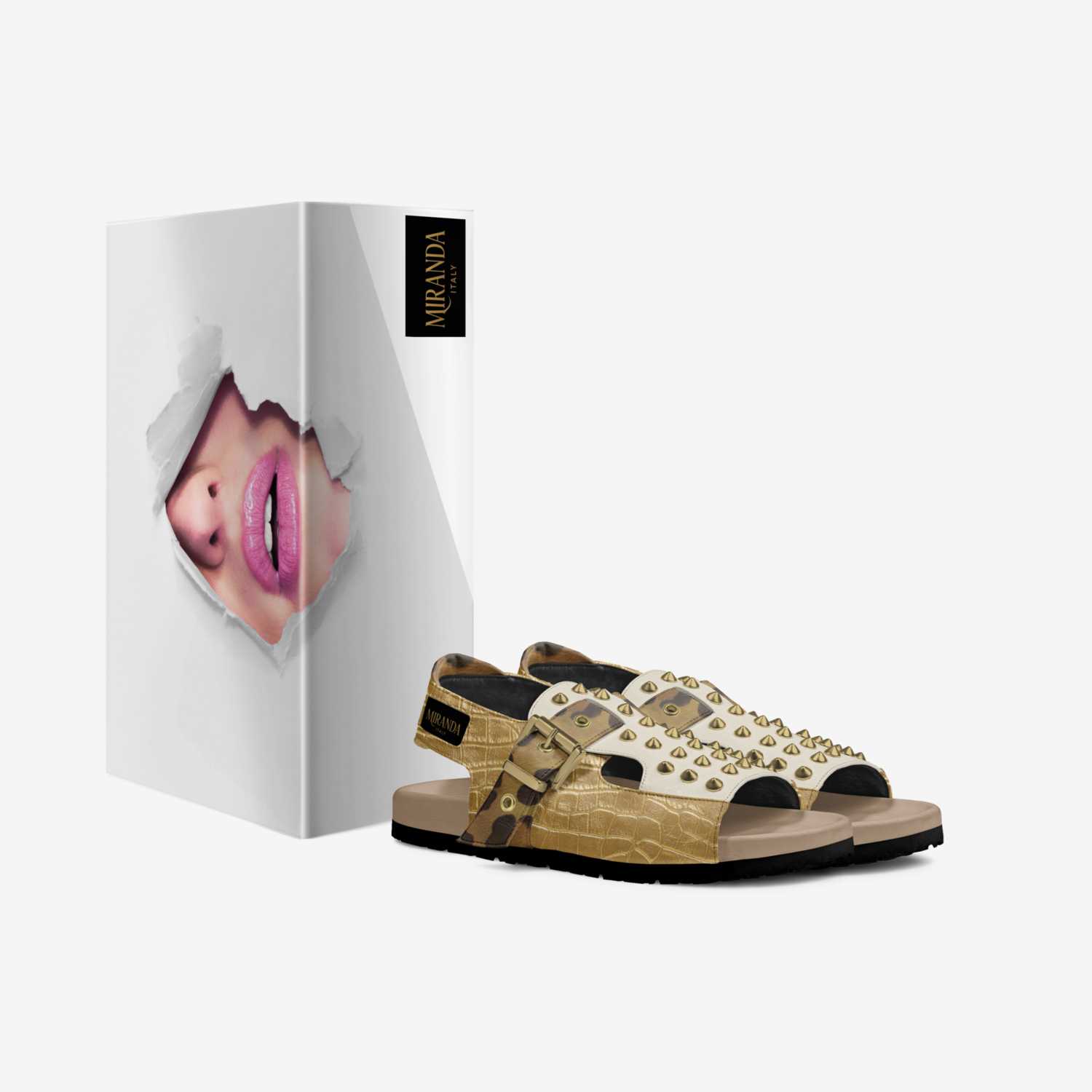 MIRANDA BEACH custom made in Italy shoes by Miranda Martin | Box view