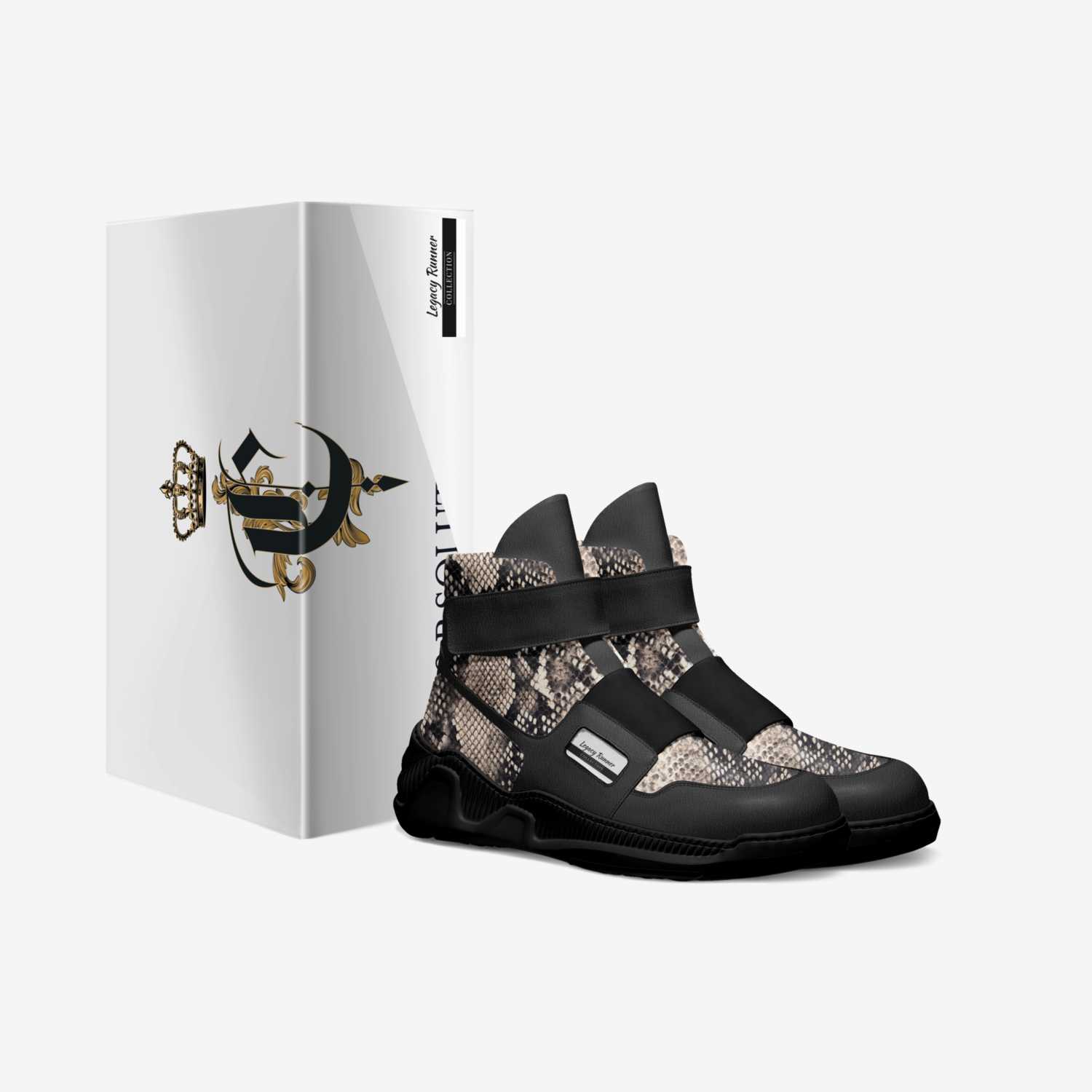 Legacy Runner custom made in Italy shoes by Clarence Kelly | Box view