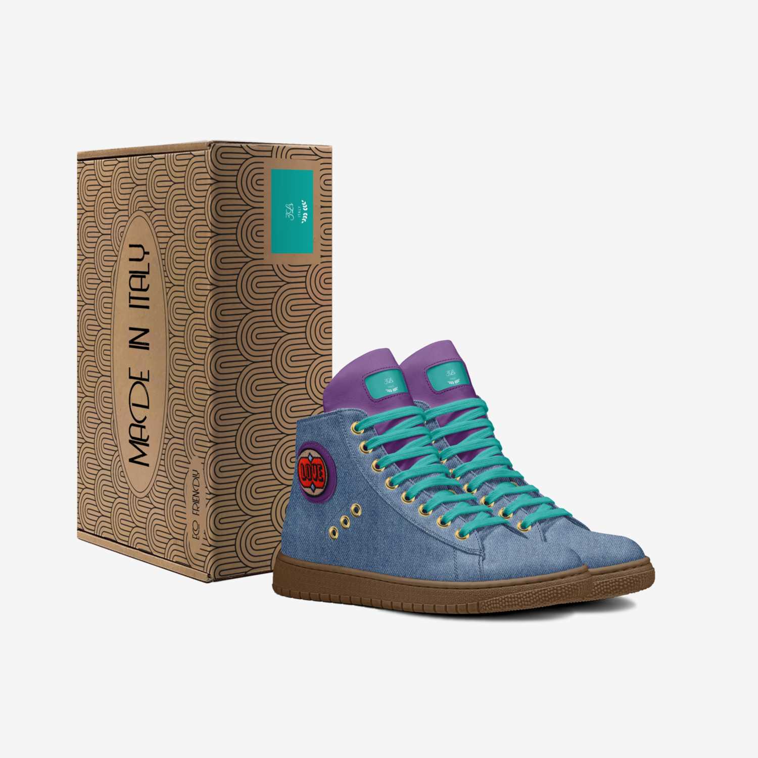 3Ls custom made in Italy shoes by Melody Benford | Box view