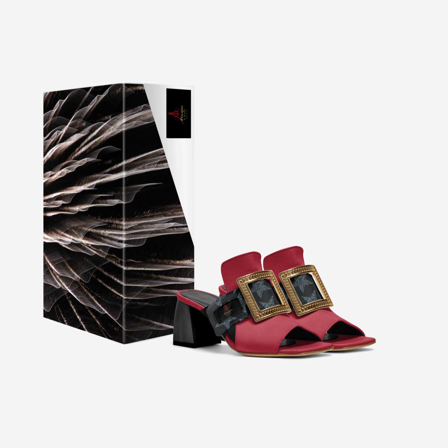 Rising Up custom made in Italy shoes by Alanna Dotson | Box view