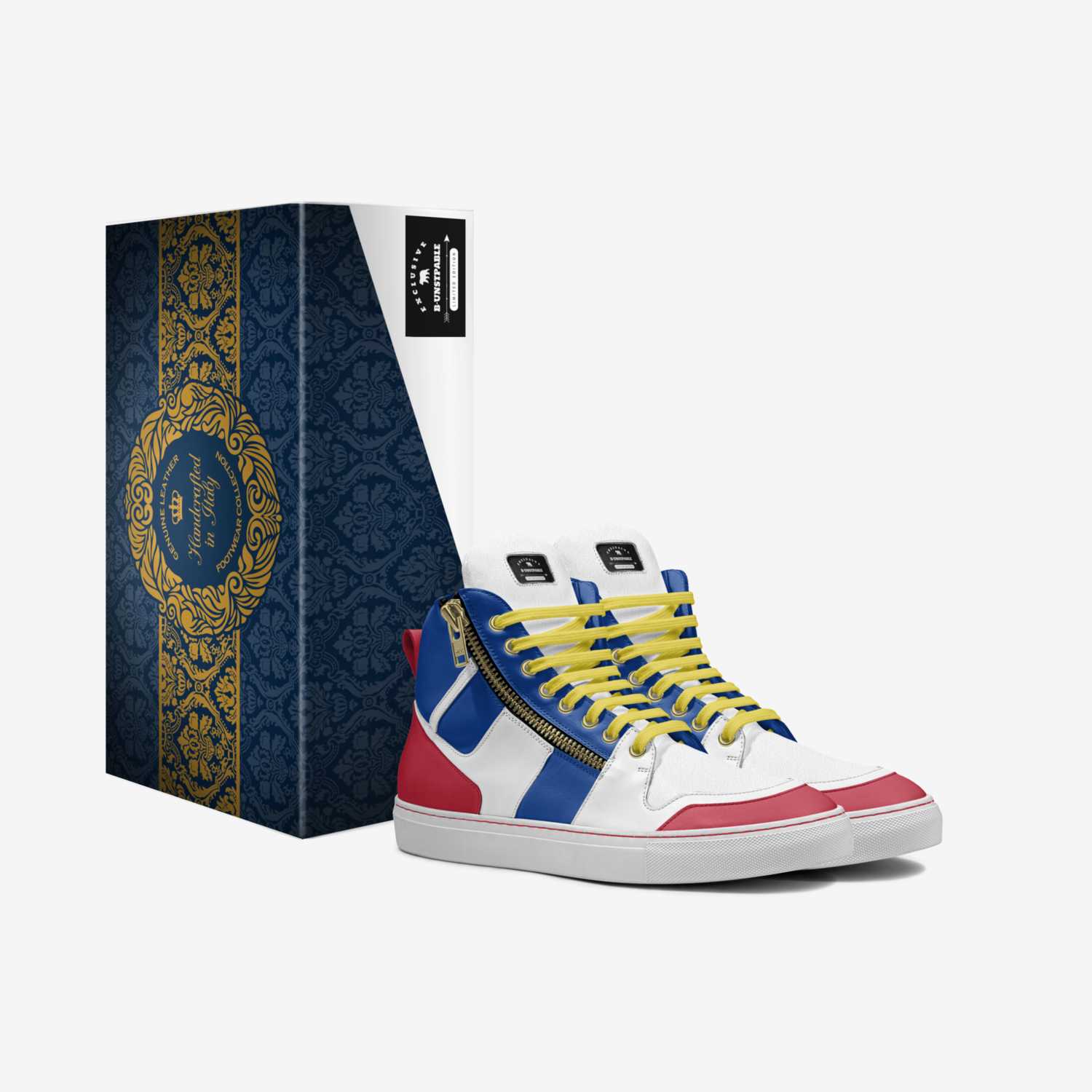 B-UnSTPable custom made in Italy shoes by Tonya Perna | Box view