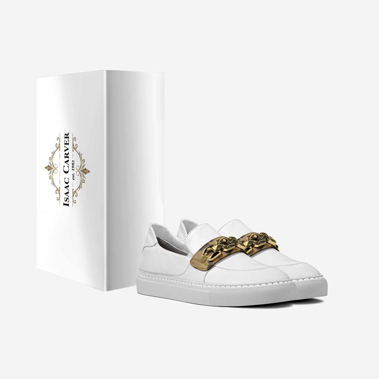 Isaac Carver custom made in Italy shoes by Myke Bizzell | Box view