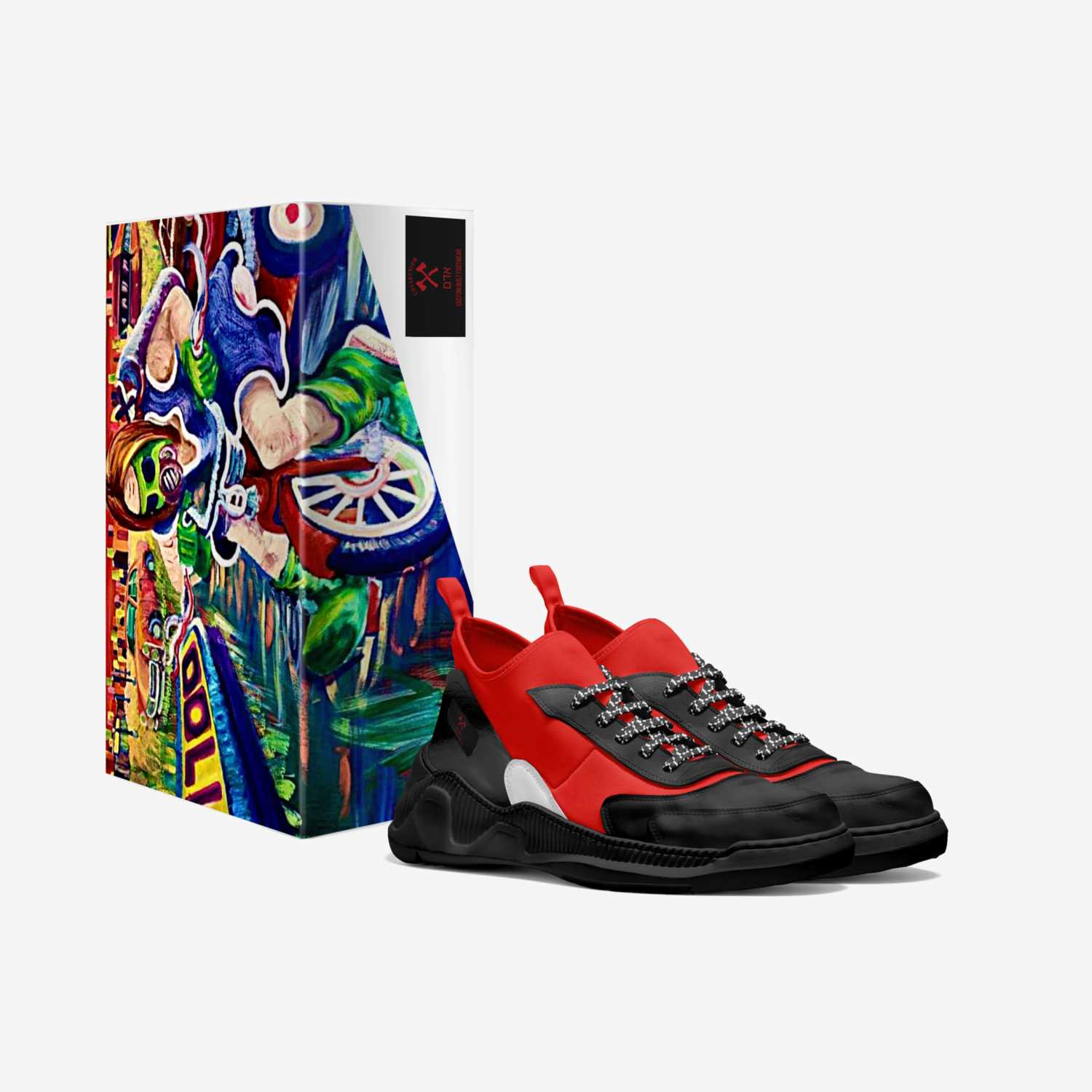אדם custom made in Italy shoes by Brady R Smith | Box view