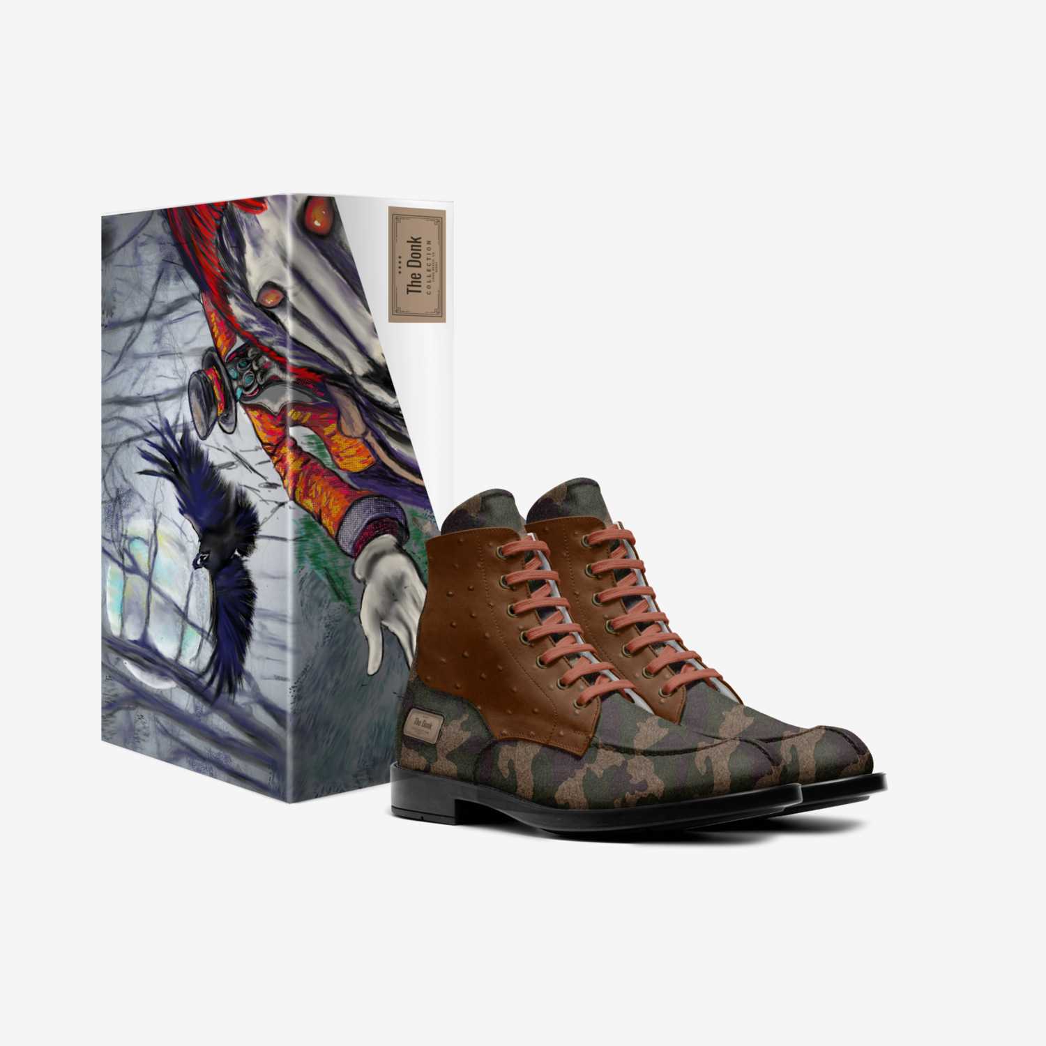 The Donk custom made in Italy shoes by Brady R Smith | Box view