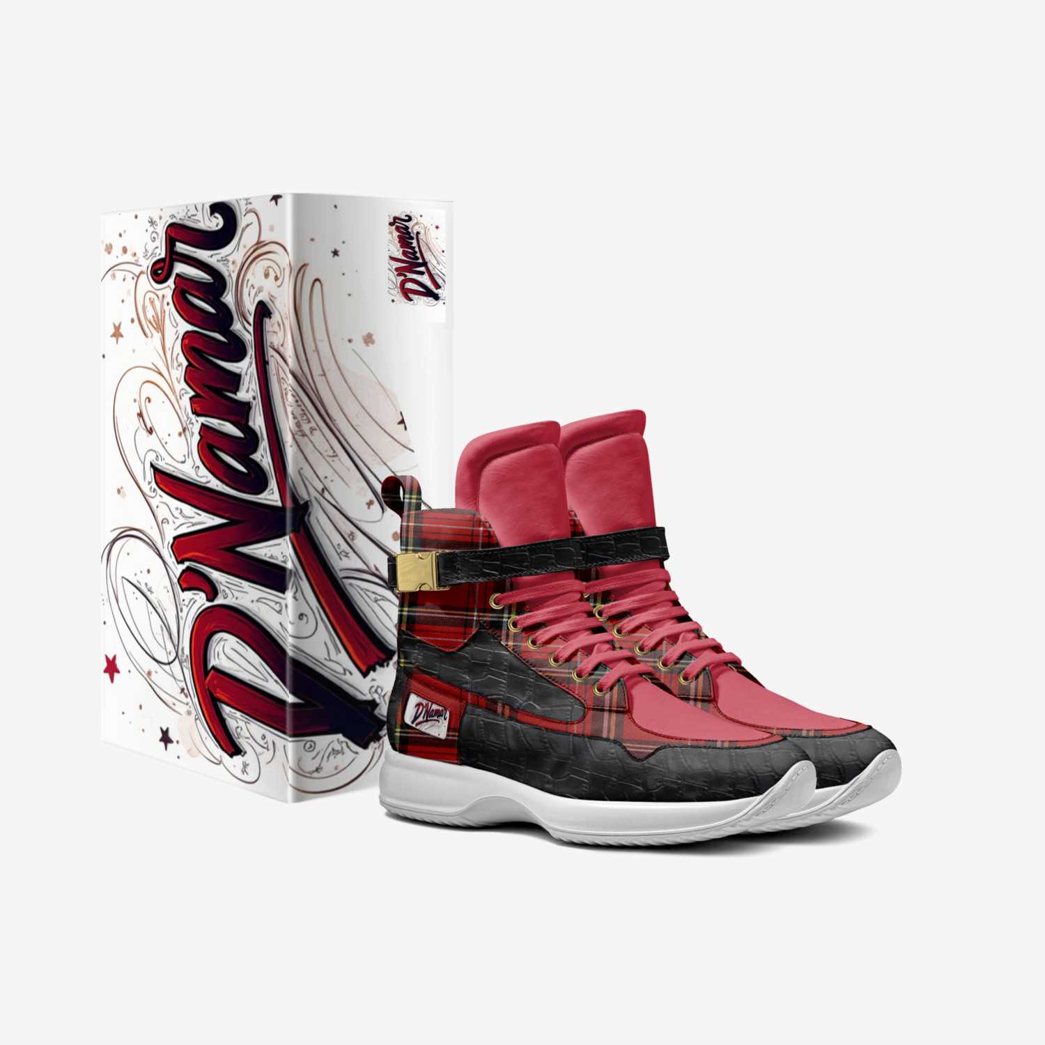 D'Namar custom made in Italy shoes by Davern Frazier | Box view