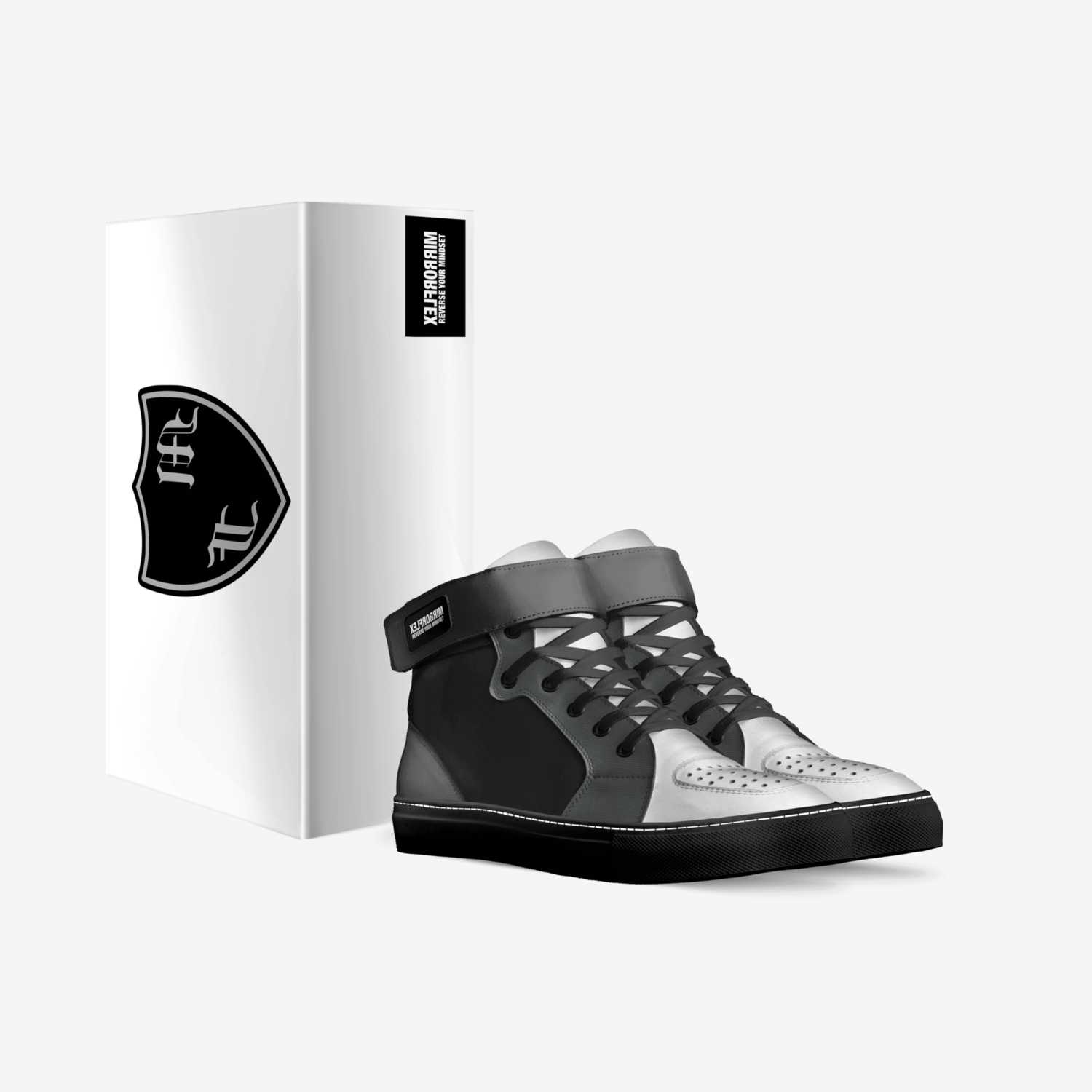 Motivate me 1's custom made in Italy shoes by Joshua Reed | Box view