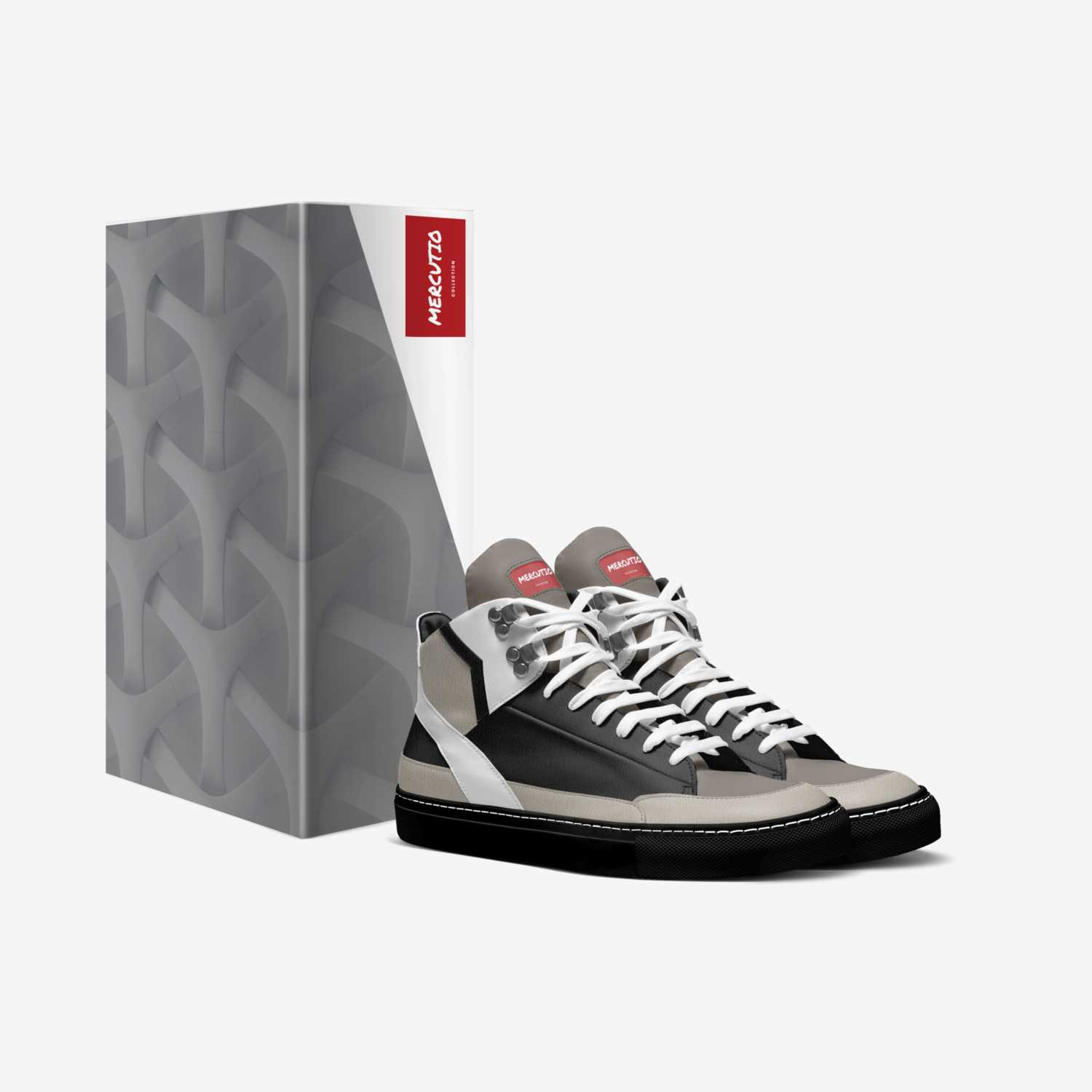 Mercutio custom made in Italy shoes by Bruce Acton | Box view
