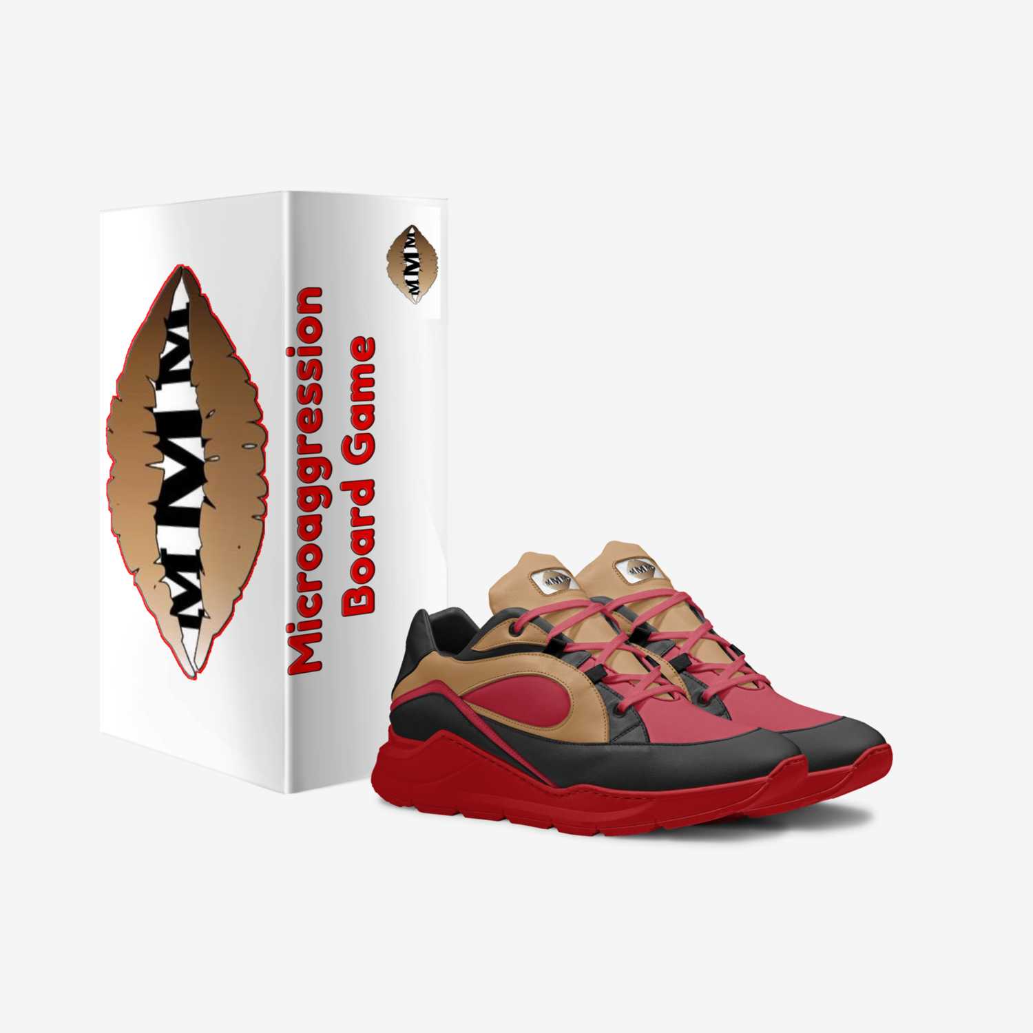 Microaggression custom made in Italy shoes by Ruby Lewis | Box view