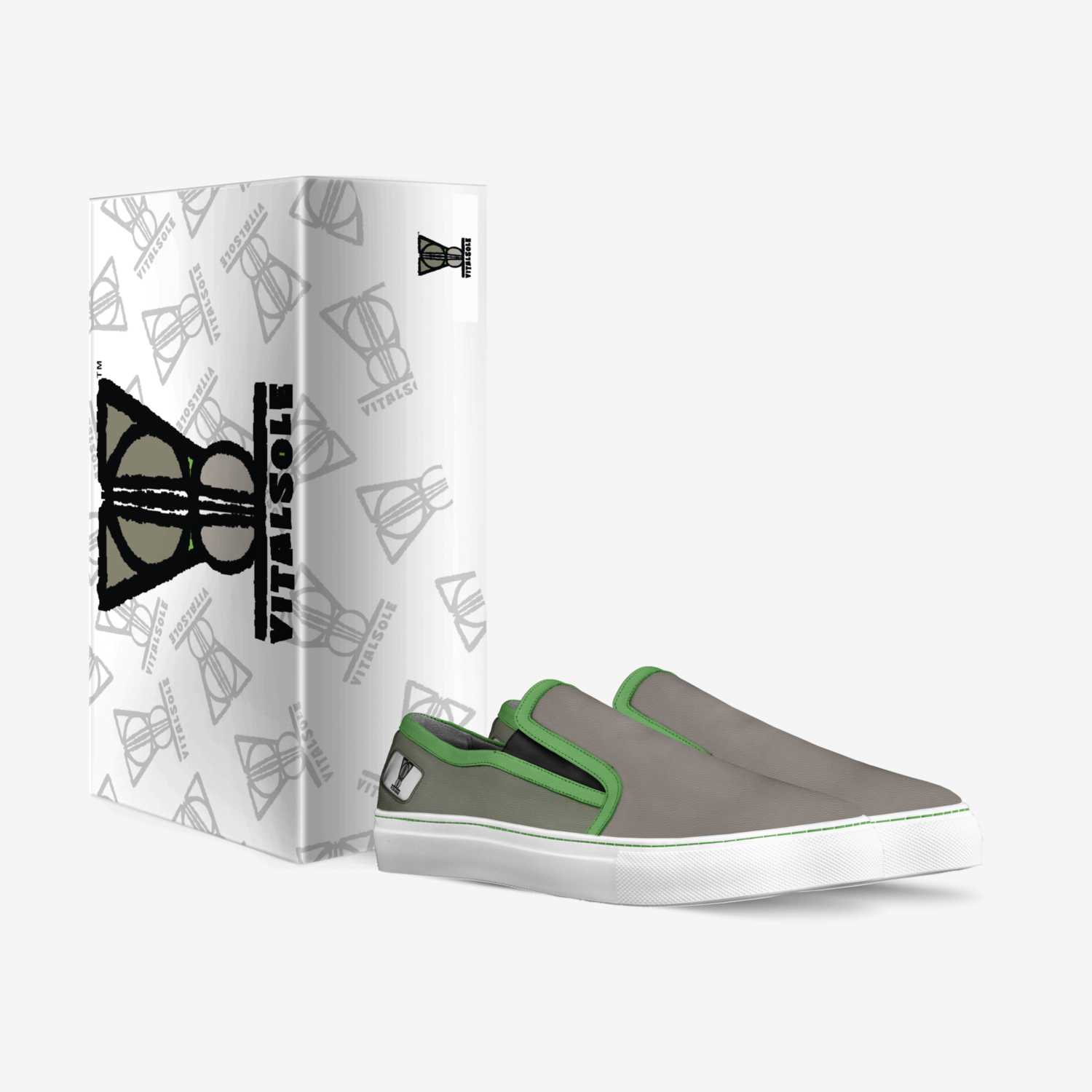 Salamanders custom made in Italy shoes by Olivia Lake | Box view