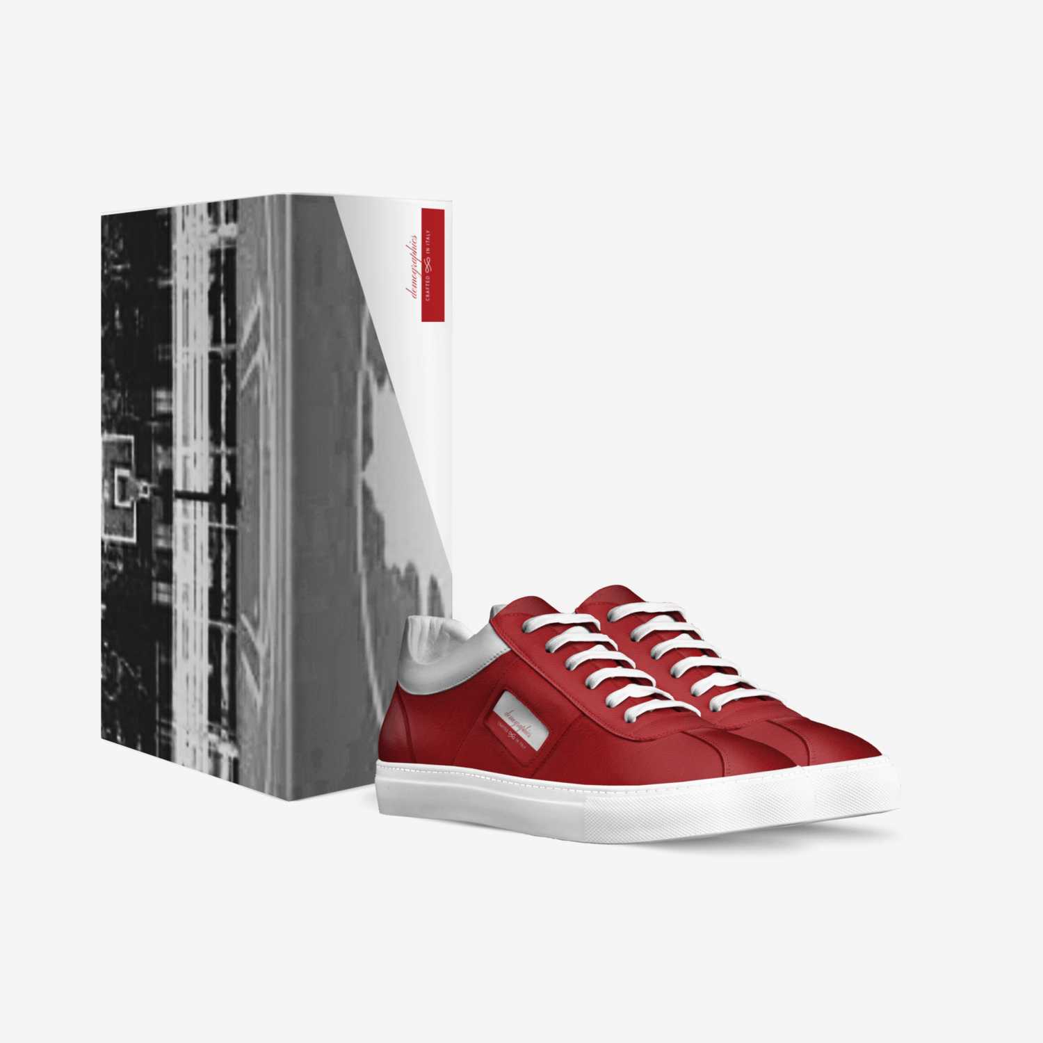 demographics  custom made in Italy shoes by Garnet Diaz | Box view