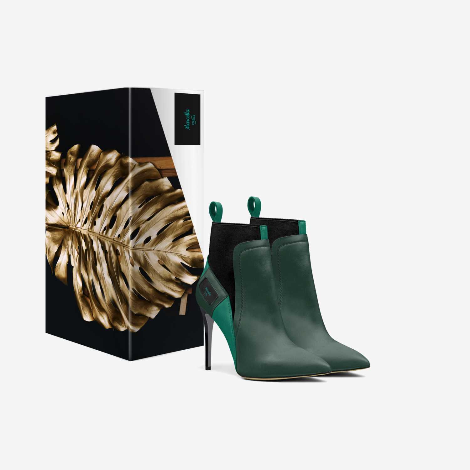 Night Ivy custom made in Italy shoes by Tasha Moss | Box view