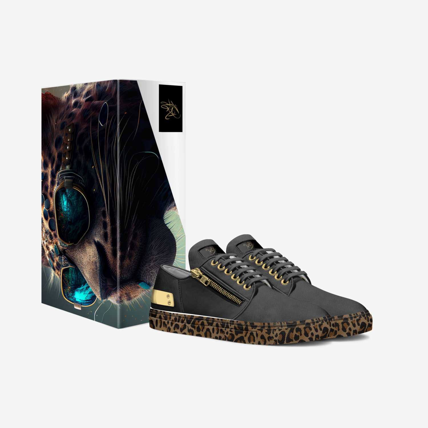 DLR-HUNT custom made in Italy shoes by David Robinson | Box view