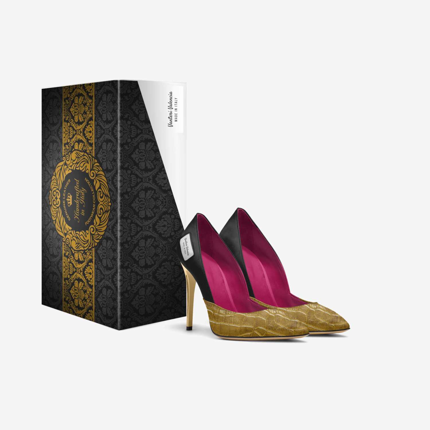 Vanteri Valencia custom made in Italy shoes by Ellice Turner | Box view