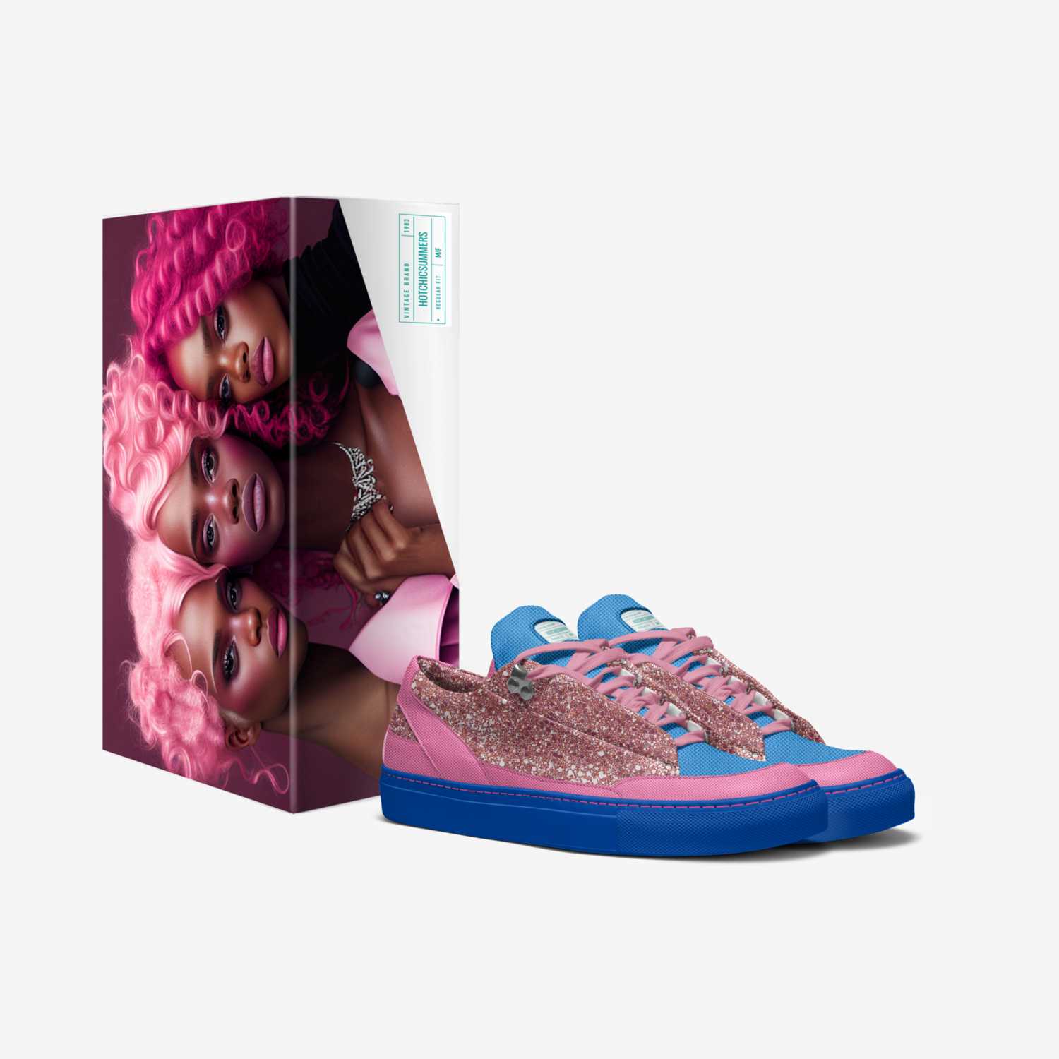 HotChicSummers custom made in Italy shoes by Melton Brown | Box view