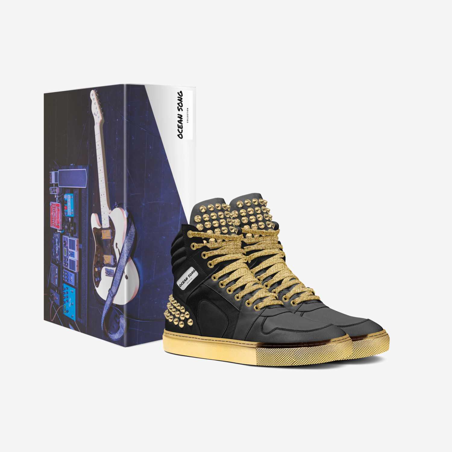 Ocean Song custom made in Italy shoes by Amber Gray | Box view
