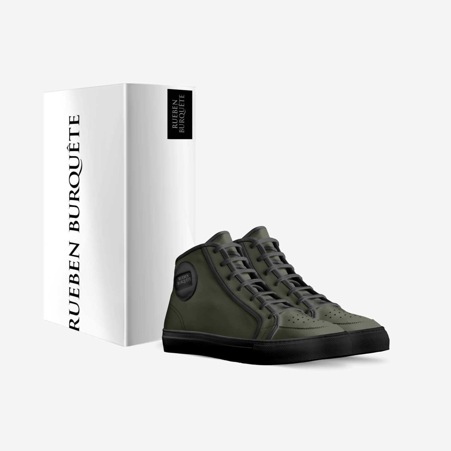 RUEBEN BURQUÊTE  custom made in Italy shoes by Shaun Burke | Box view