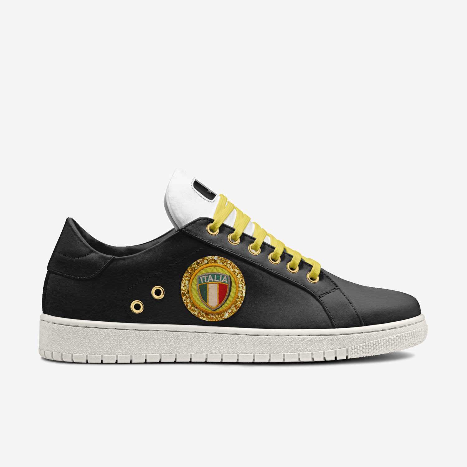 Skywalkas custom made in Italy shoes by Michael Heath | Side view