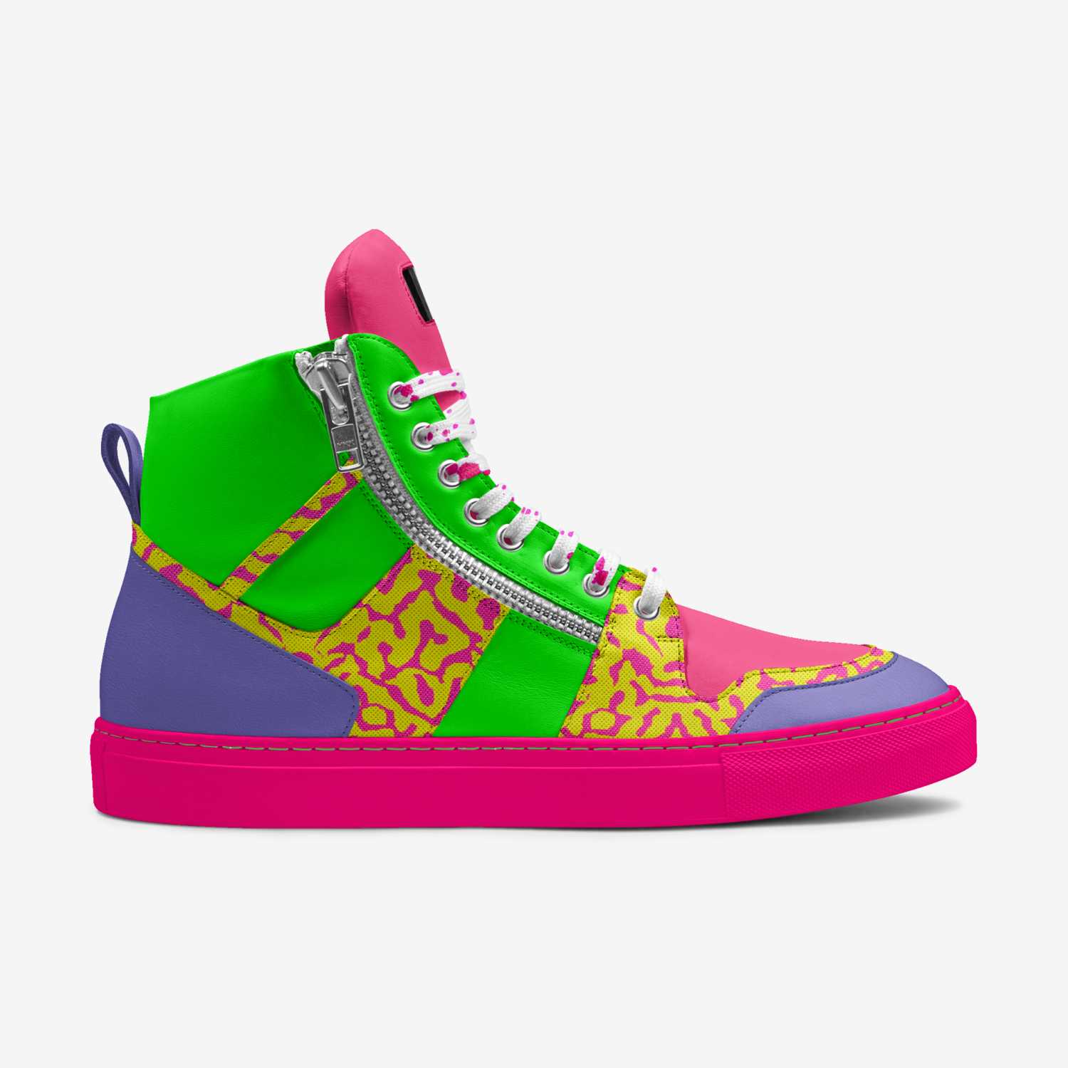 FLY HIGH VANIXX custom made in Italy shoes by Candace Heard | Side view