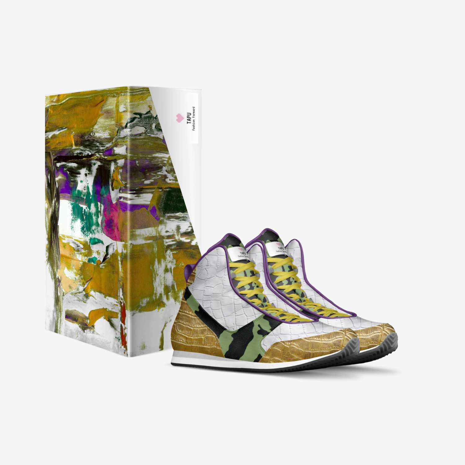 TAPU custom made in Italy shoes by Tapu Willett | Box view