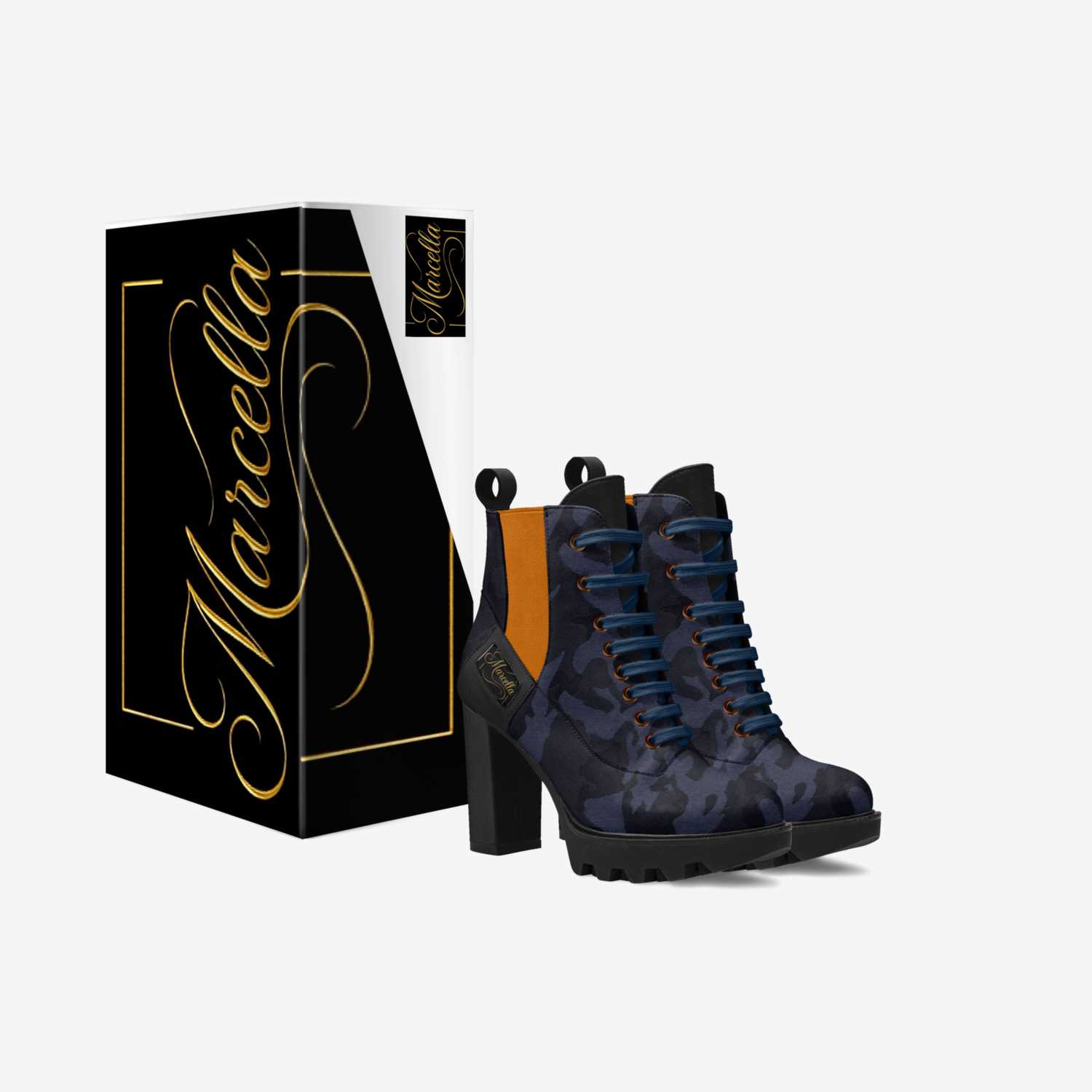 Regal Recon custom made in Italy shoes by Tasha Moss | Box view