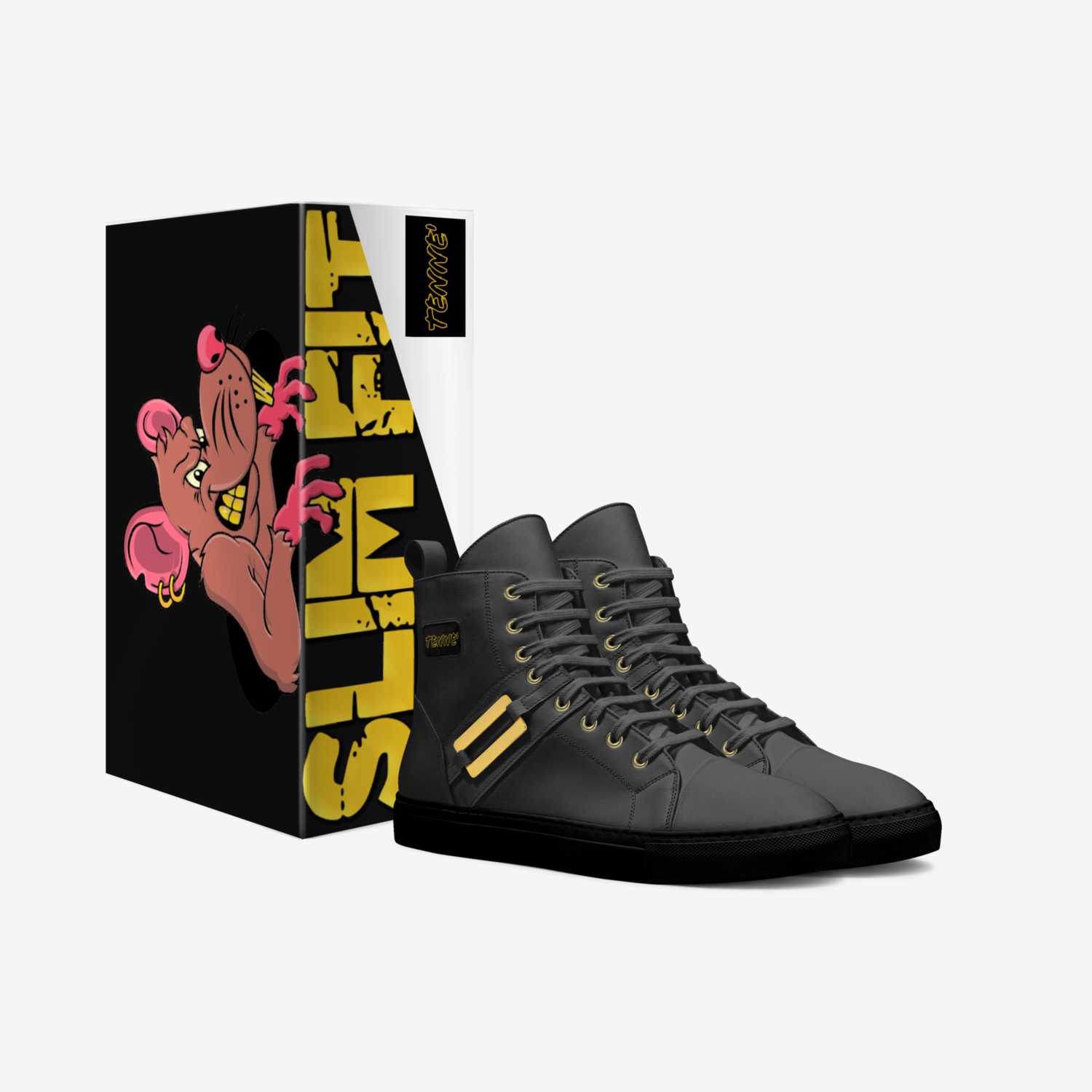 Tenne` custom made in Italy shoes by Swamp Rat Slim | Box view