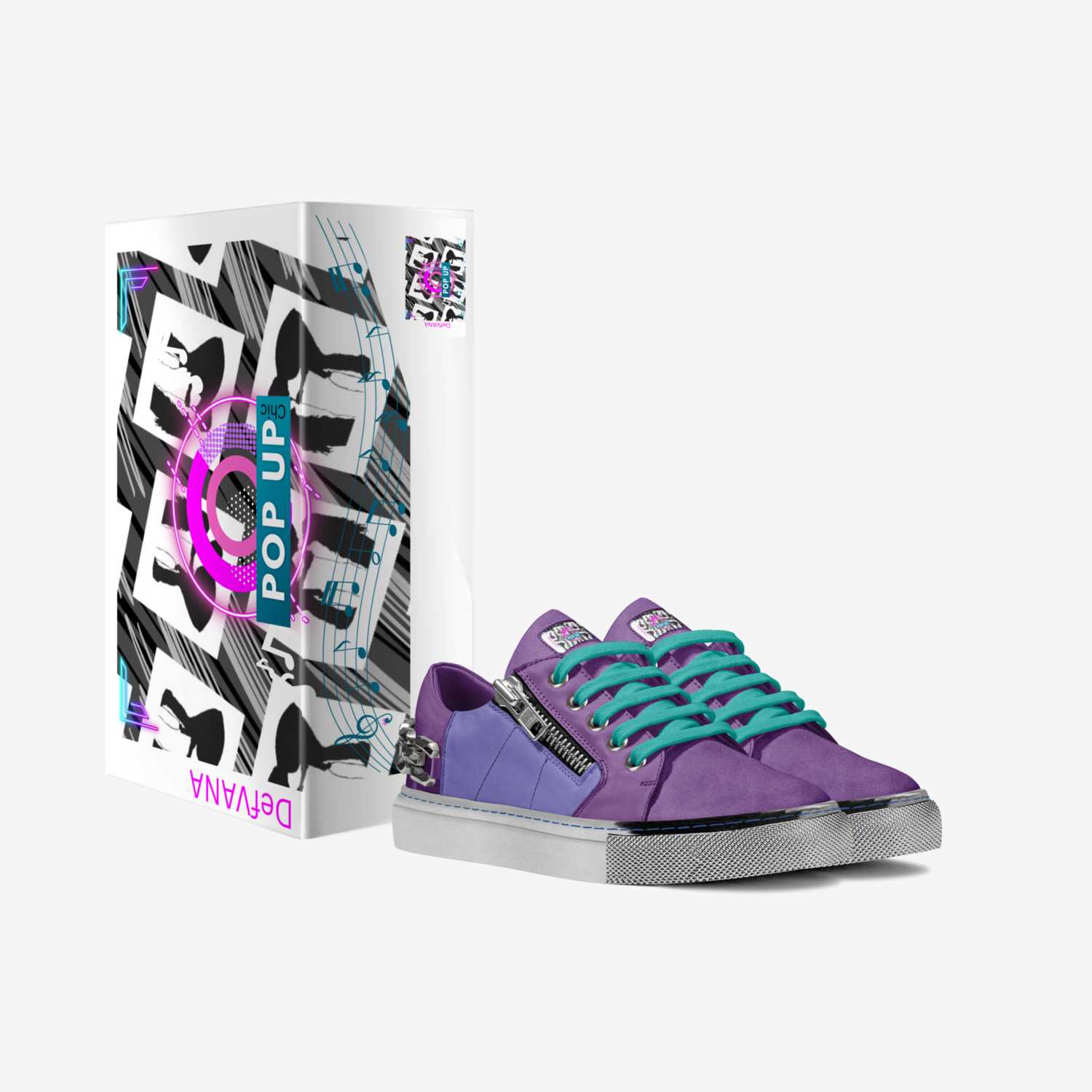 Pop Up custom made in Italy shoes by Jrock Musiol | Box view