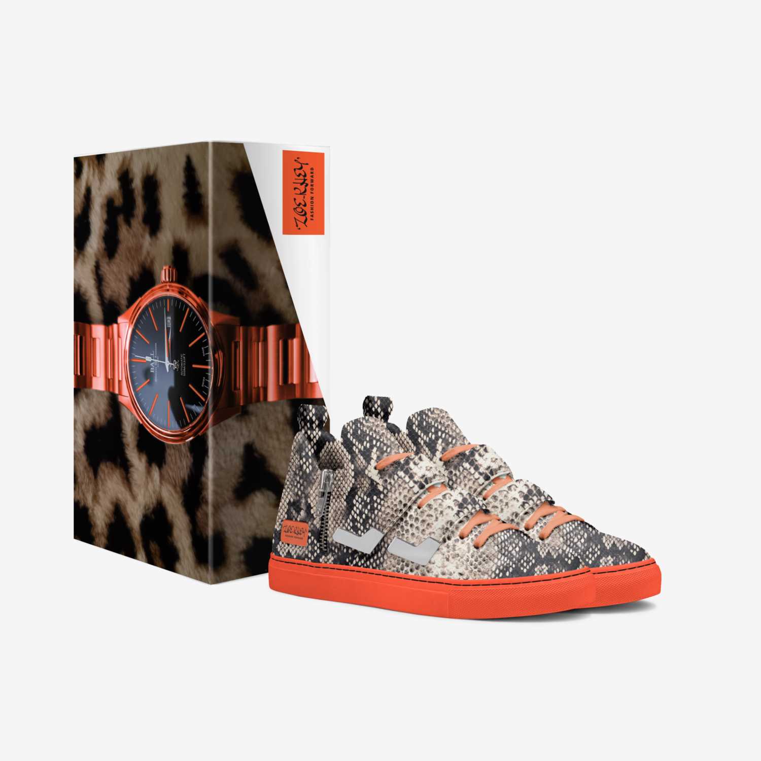 'ZOE-KHEY' custom made in Italy shoes by Lakeithia Wright | Box view
