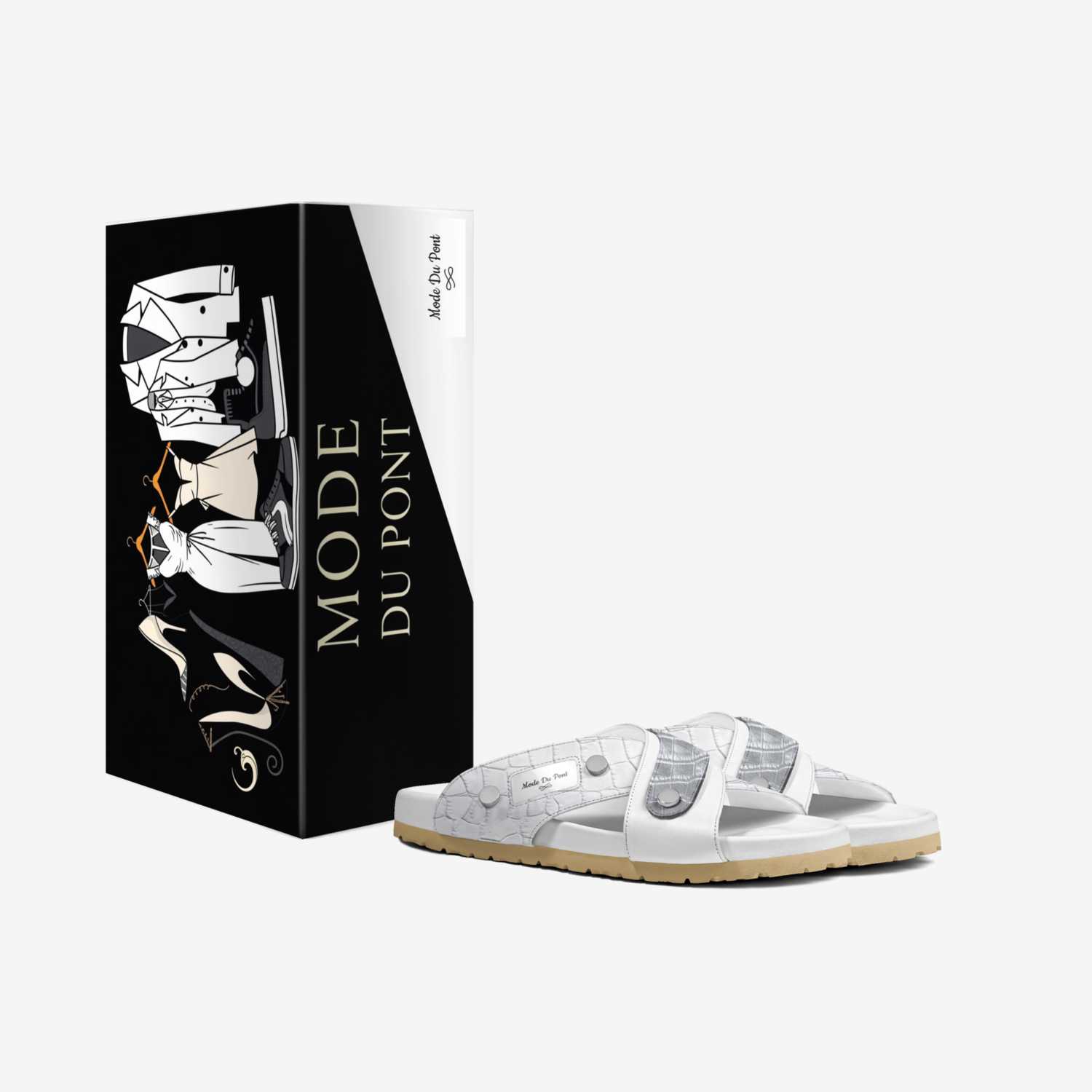 Mode Du Pont custom made in Italy shoes by Mileisy M. | Box view
