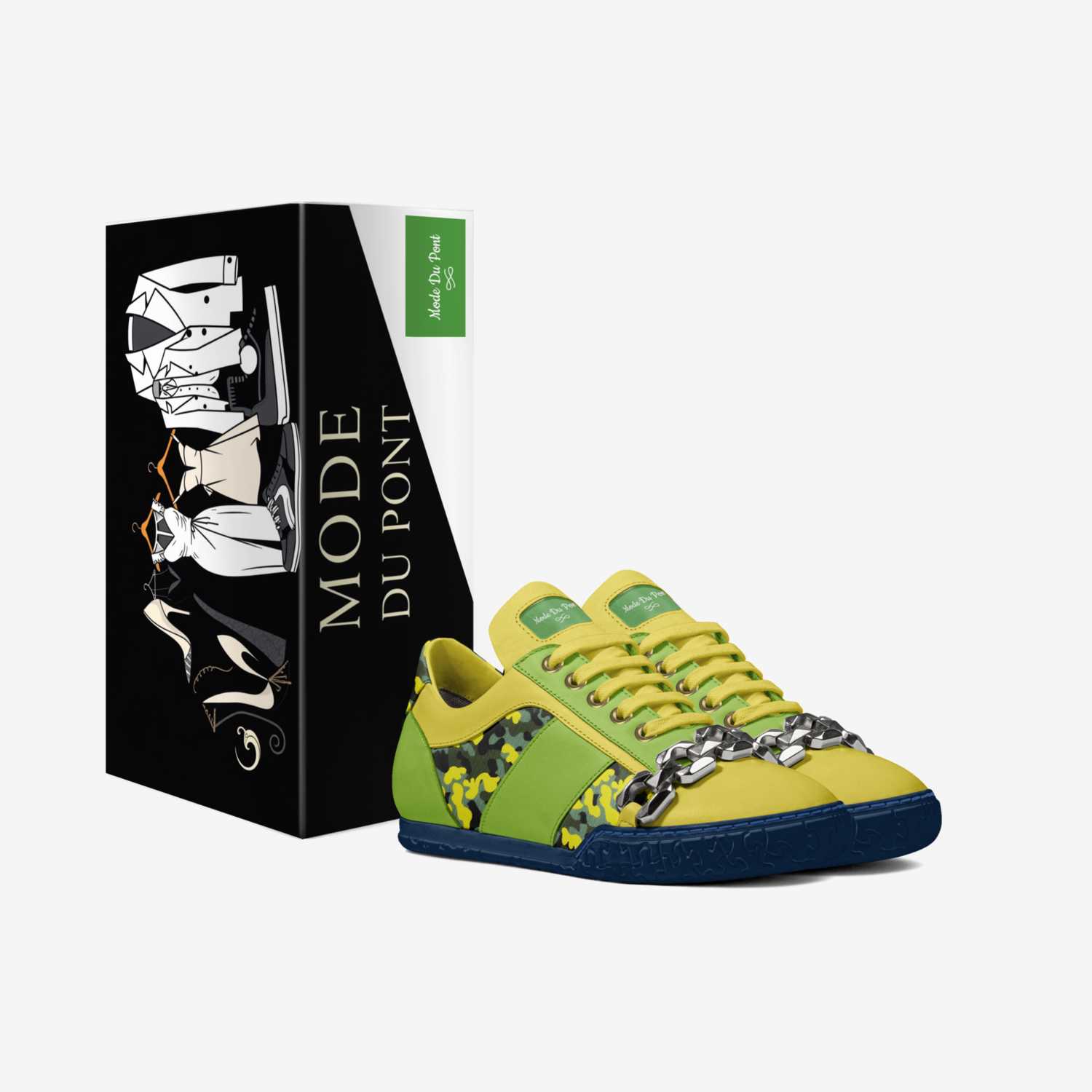Mode Du Pont custom made in Italy shoes by Mileisy M. | Box view