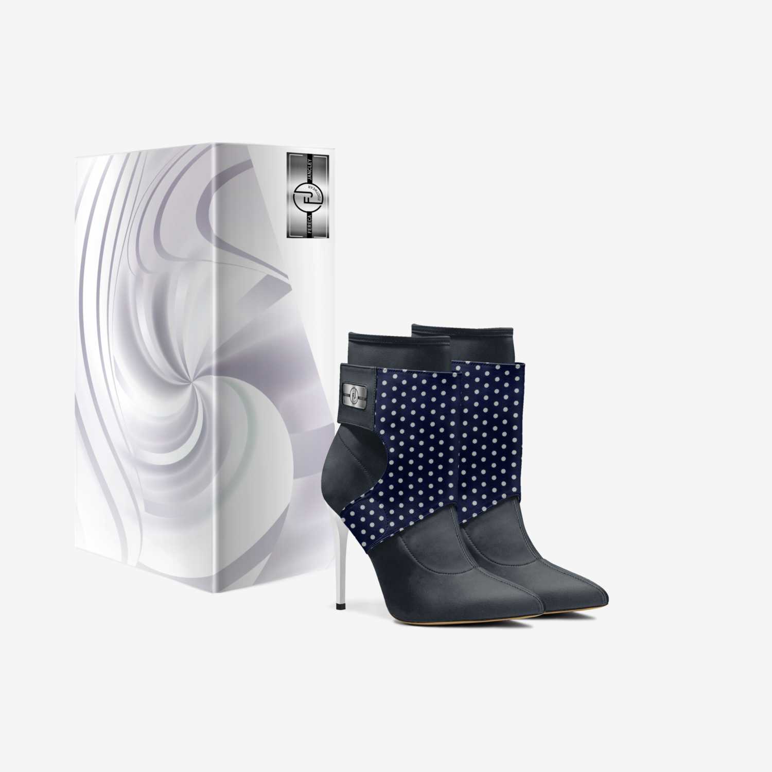 UXE custom made in Italy shoes by Fereca Jancley Footwear | Box view