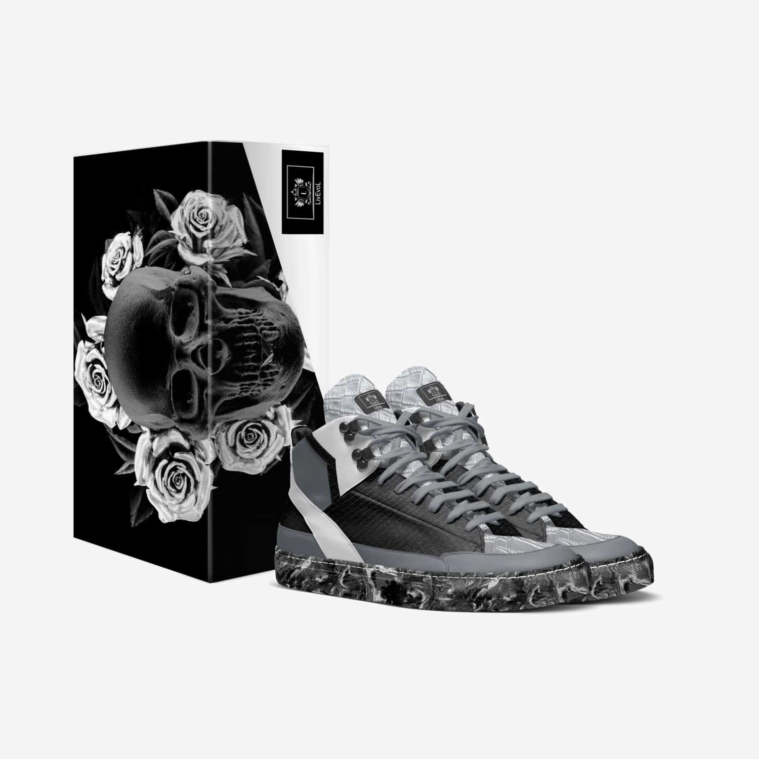 LivEvoL custom made in Italy shoes by Linwood Lewis | Box view