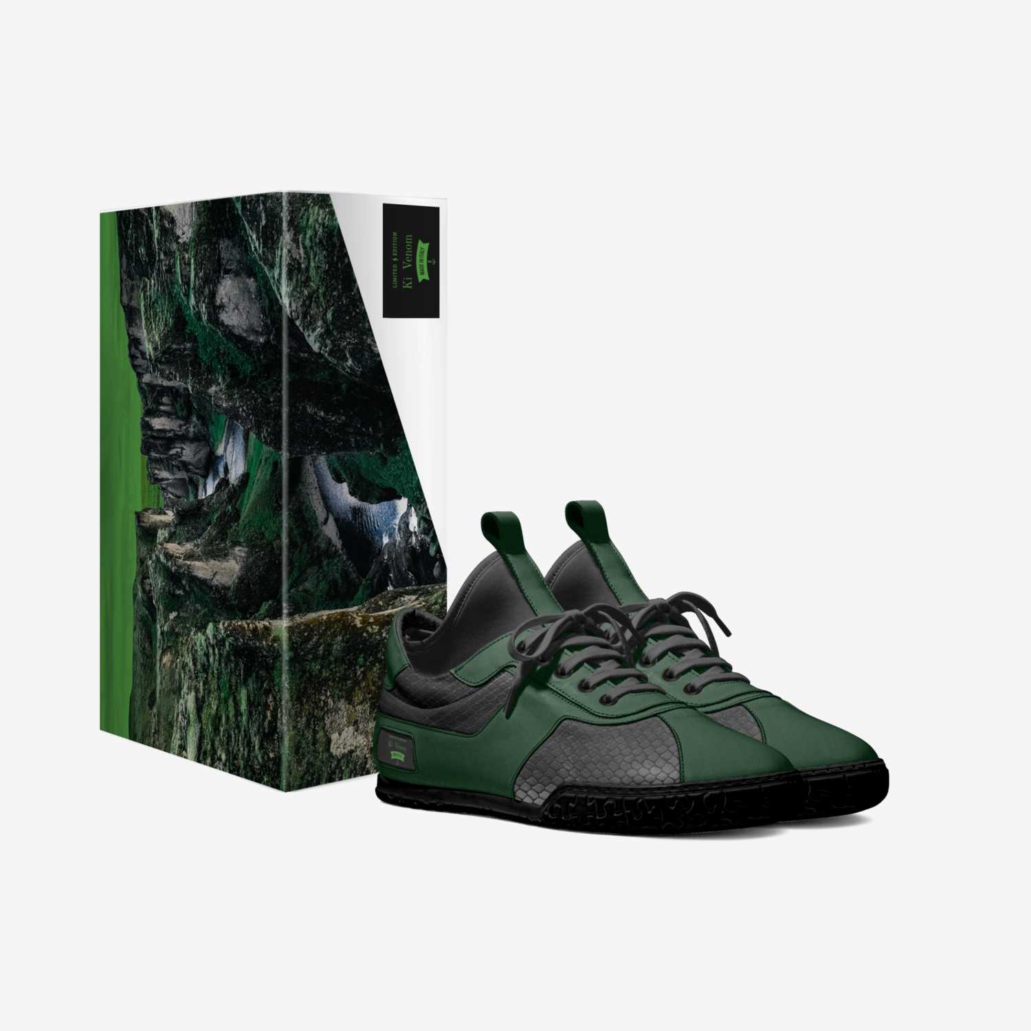 Ki  Venom custom made in Italy shoes by Tarone Williams | Box view