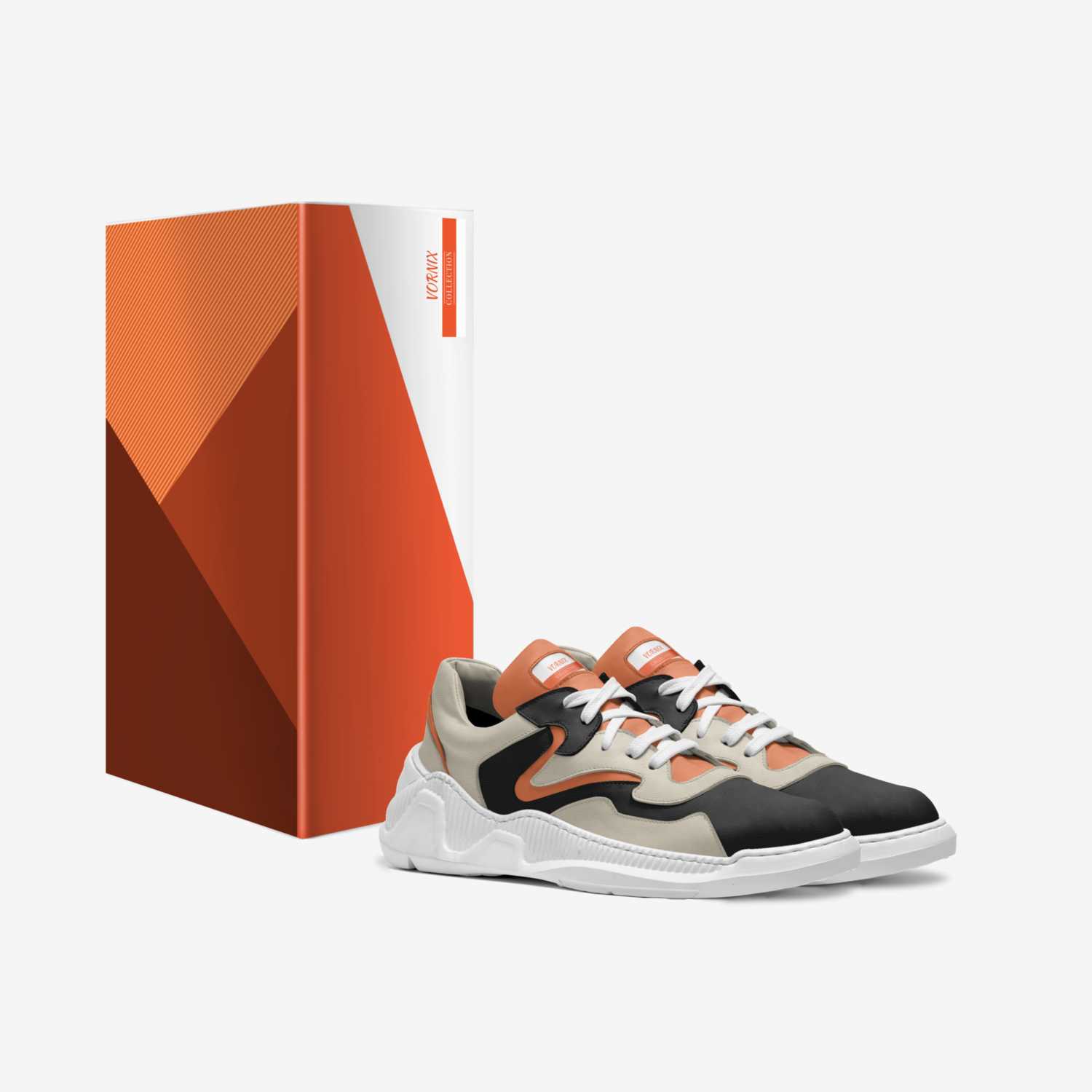 VORNIX custom made in Italy shoes by Daniel Nyarko | Box view