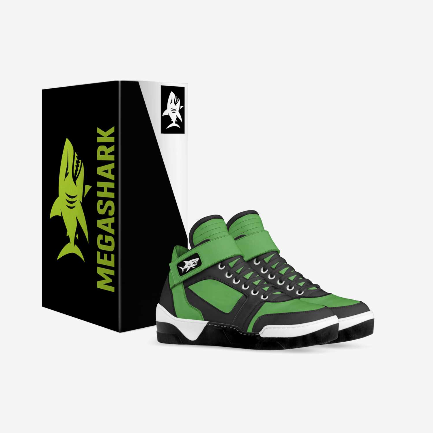 Megashark2 custom made in Italy shoes by Christian Melonakos | Box view