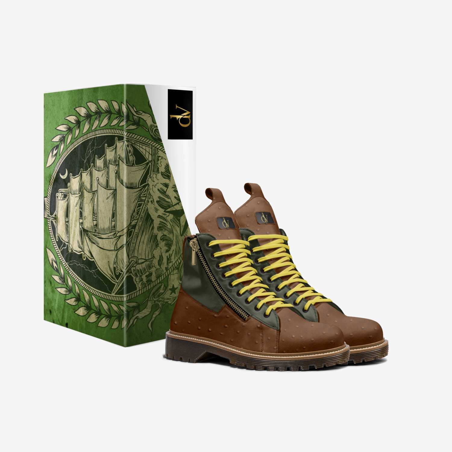 House of Vries custom made in Italy shoes by Jacques Devries | Box view