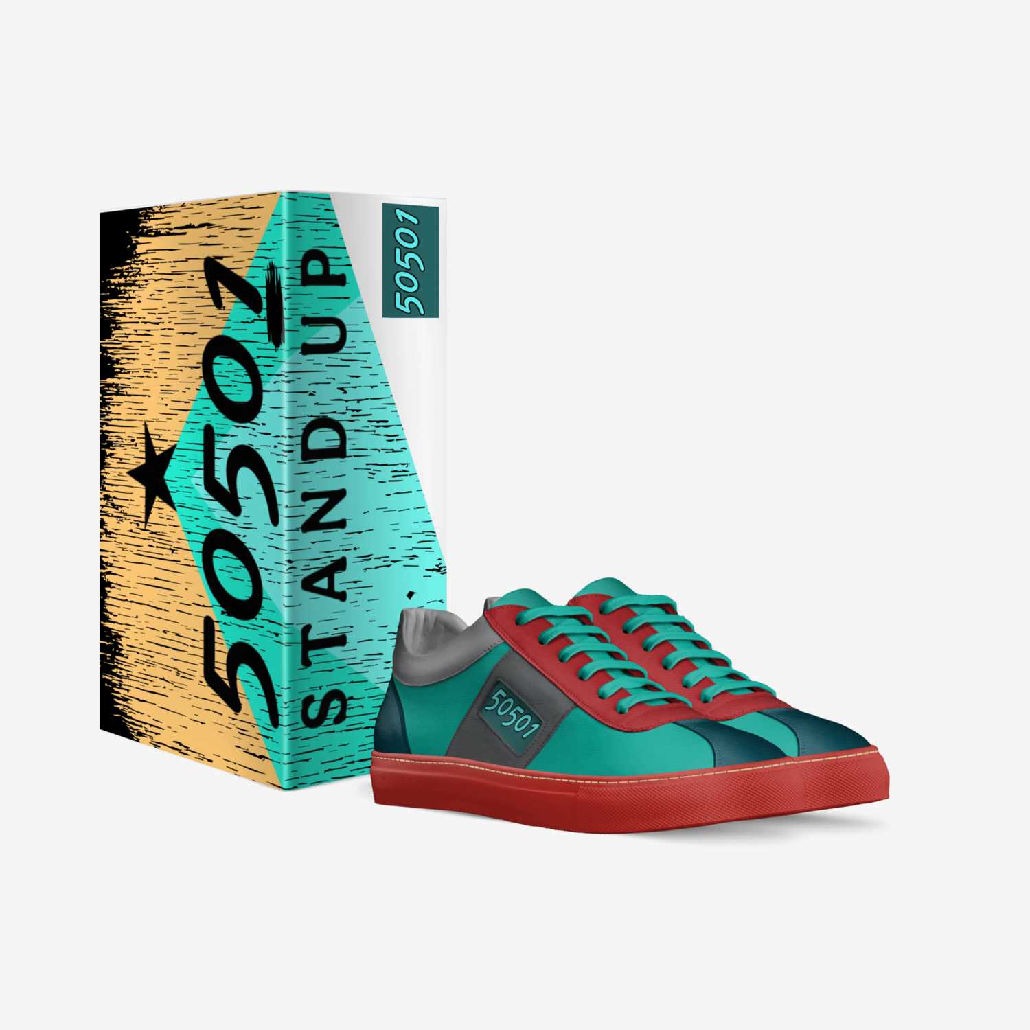 50501 custom made in Italy shoes by Evie Lennon | Box view