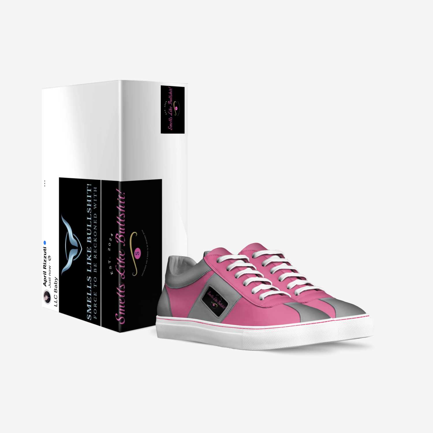 SLB custom made in Italy shoes by April Rizzuti | Box view