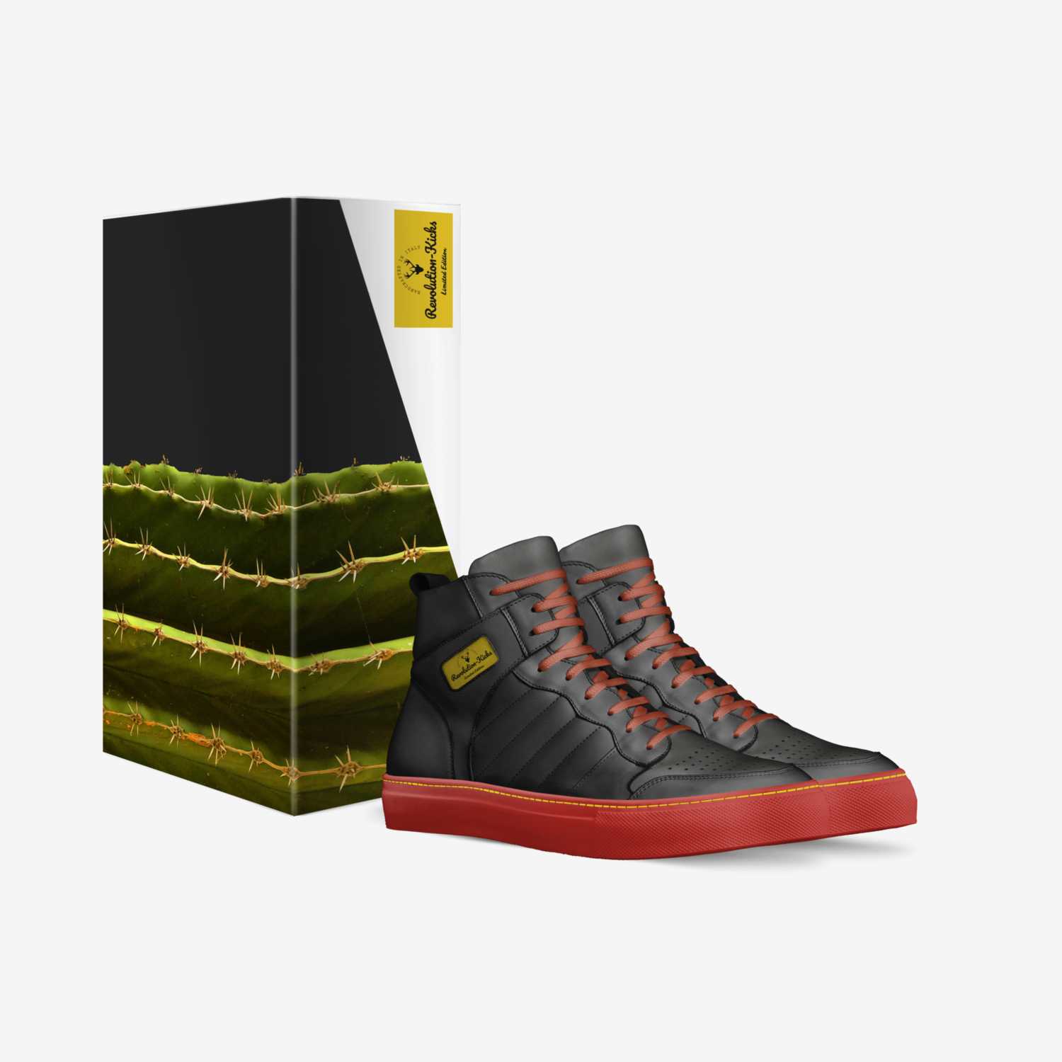 Revolution-Kicks custom made in Italy shoes by Ortiz Guido Valentin | Box view