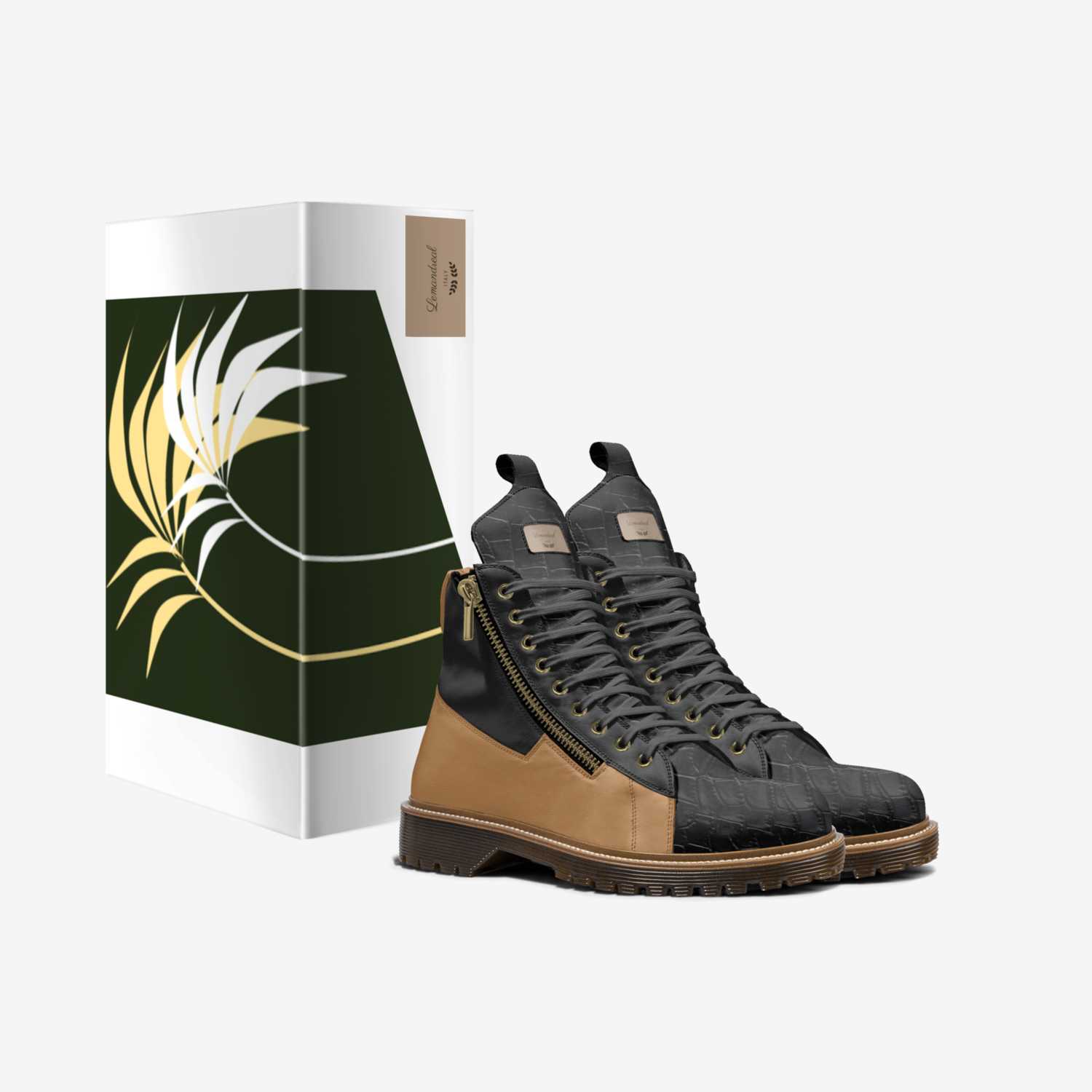 Lemandreal  custom made in Italy shoes by Lemandreal Dorsey | Box view