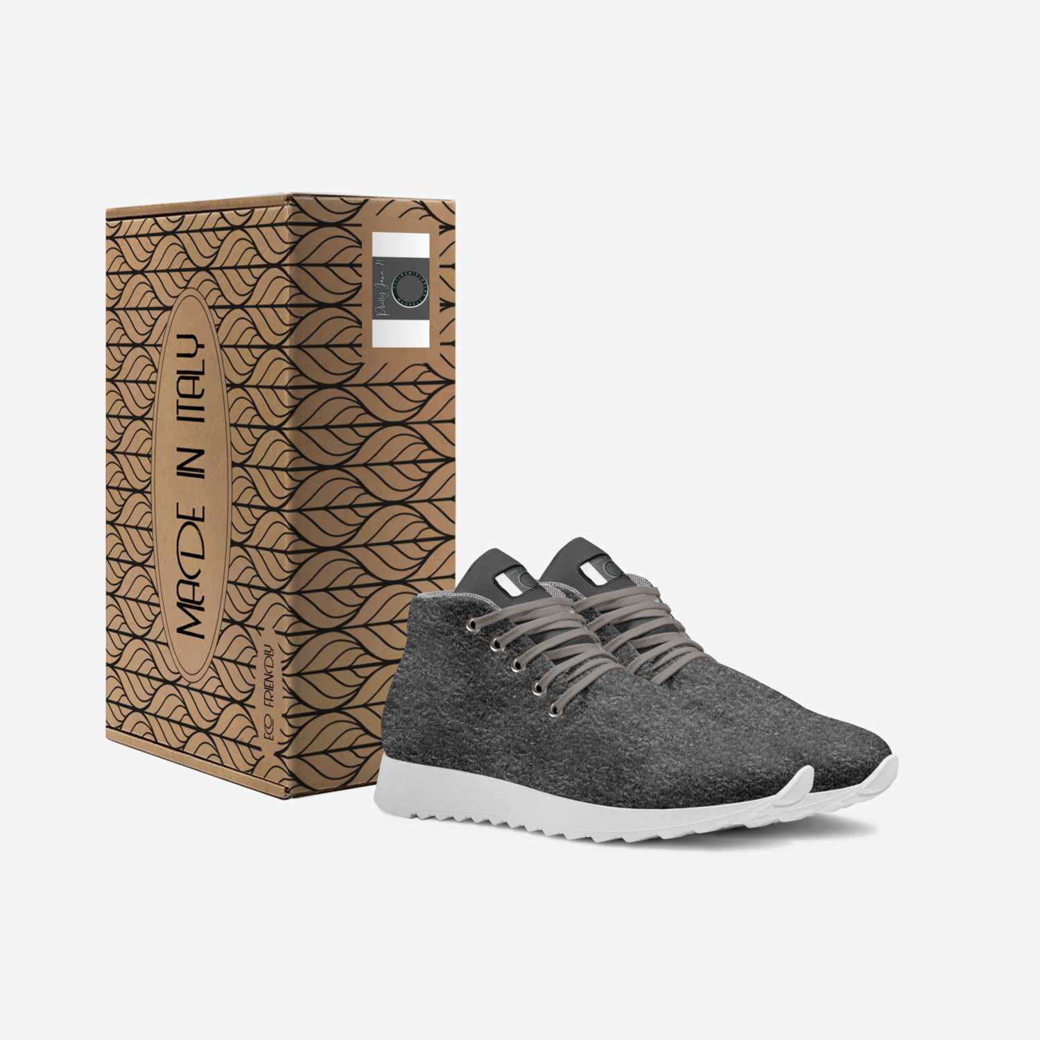 Philly Jawn 21 custom made in Italy shoes by Dom Russell | Box view